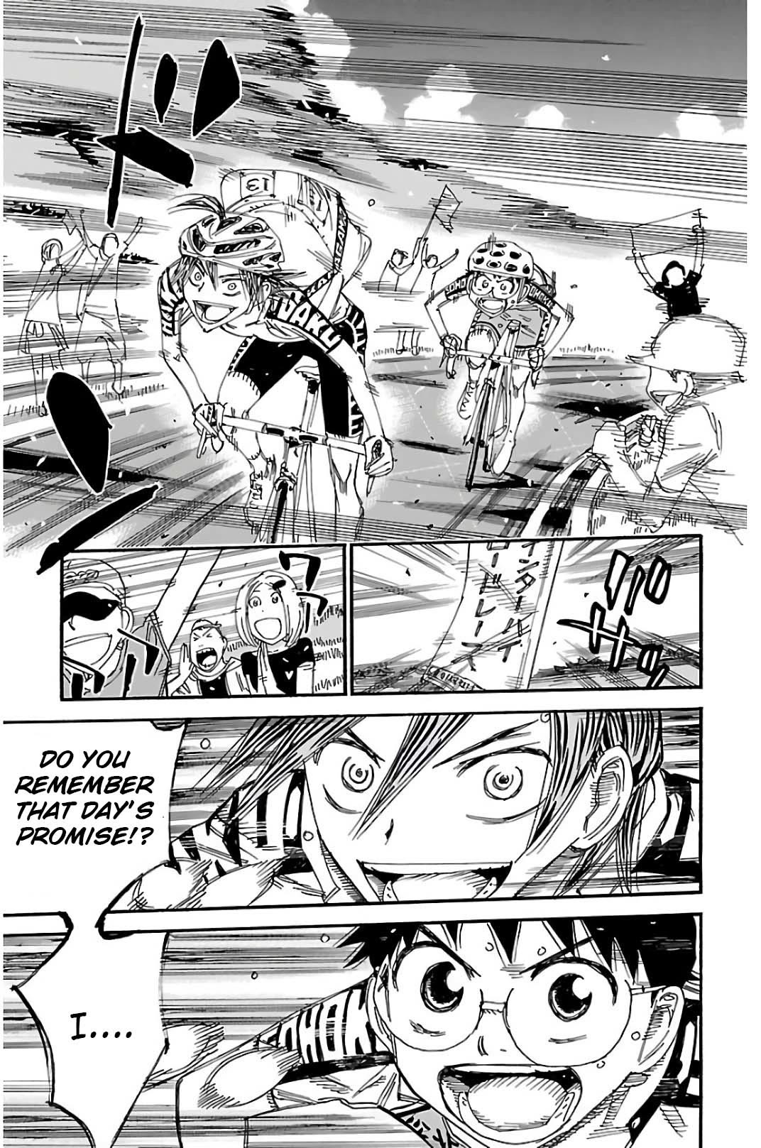 Yowamushi Pedal Chapter 517 page 16 - Chapter 517: Aquarium in May
