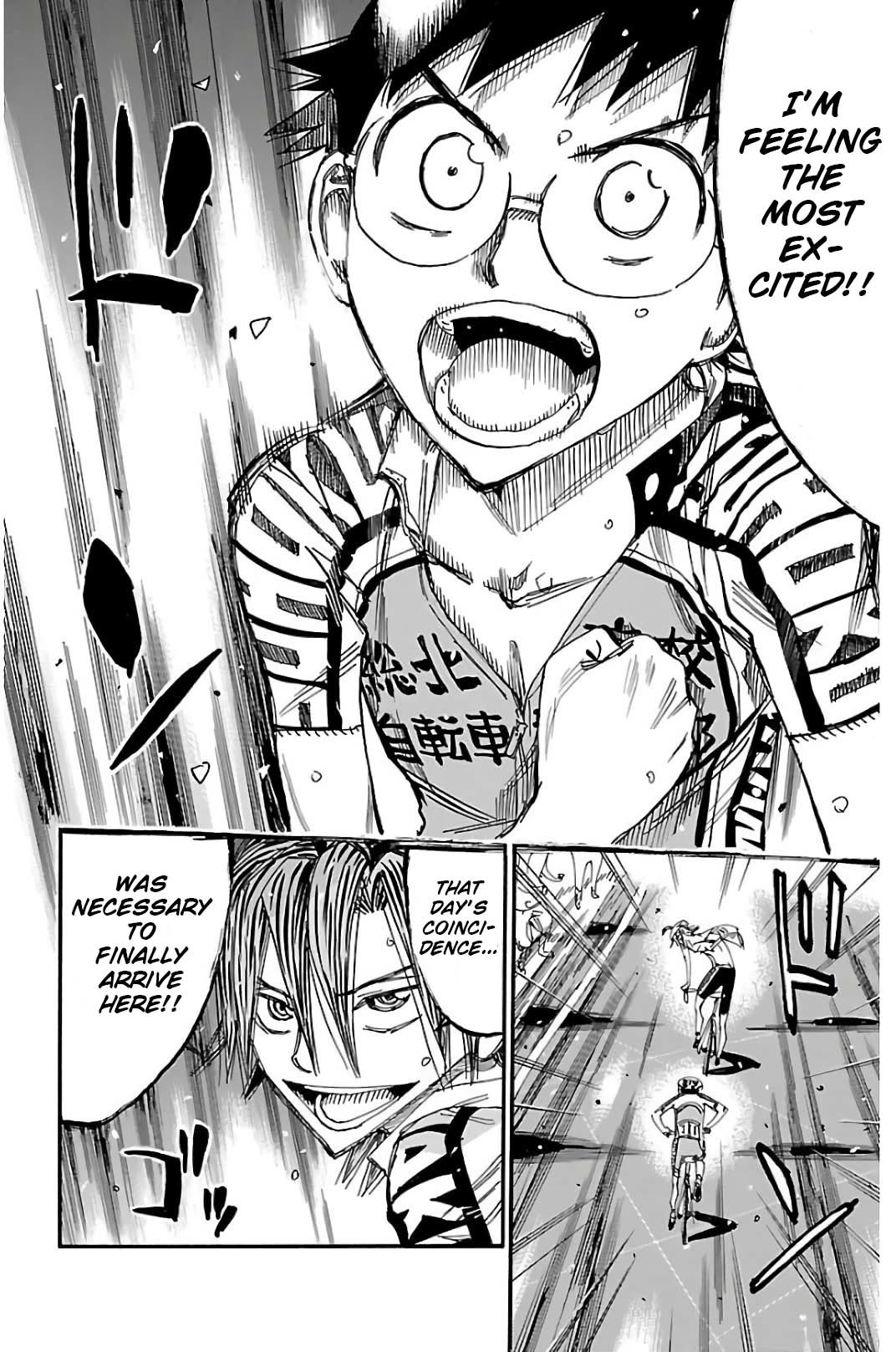 Yowamushi Pedal Chapter 517 page 18 - Chapter 517: Aquarium in May