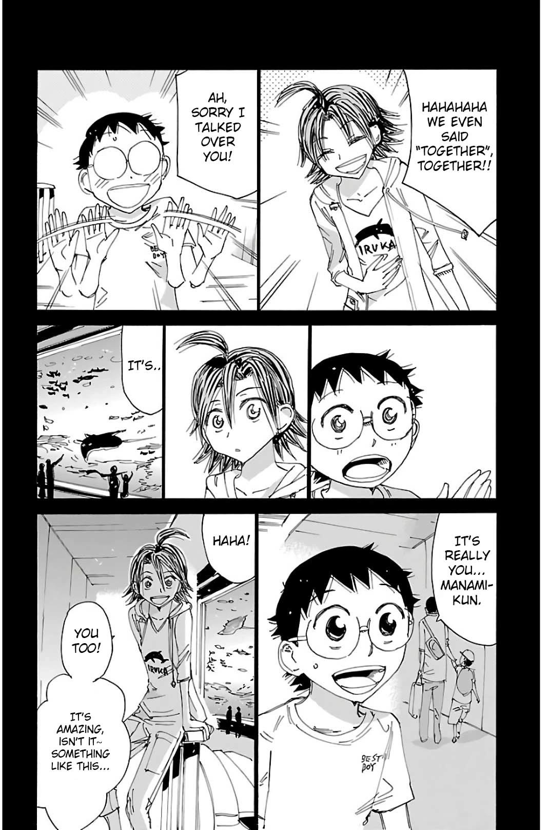 Yowamushi Pedal Chapter 517 page 5 - Chapter 517: Aquarium in May