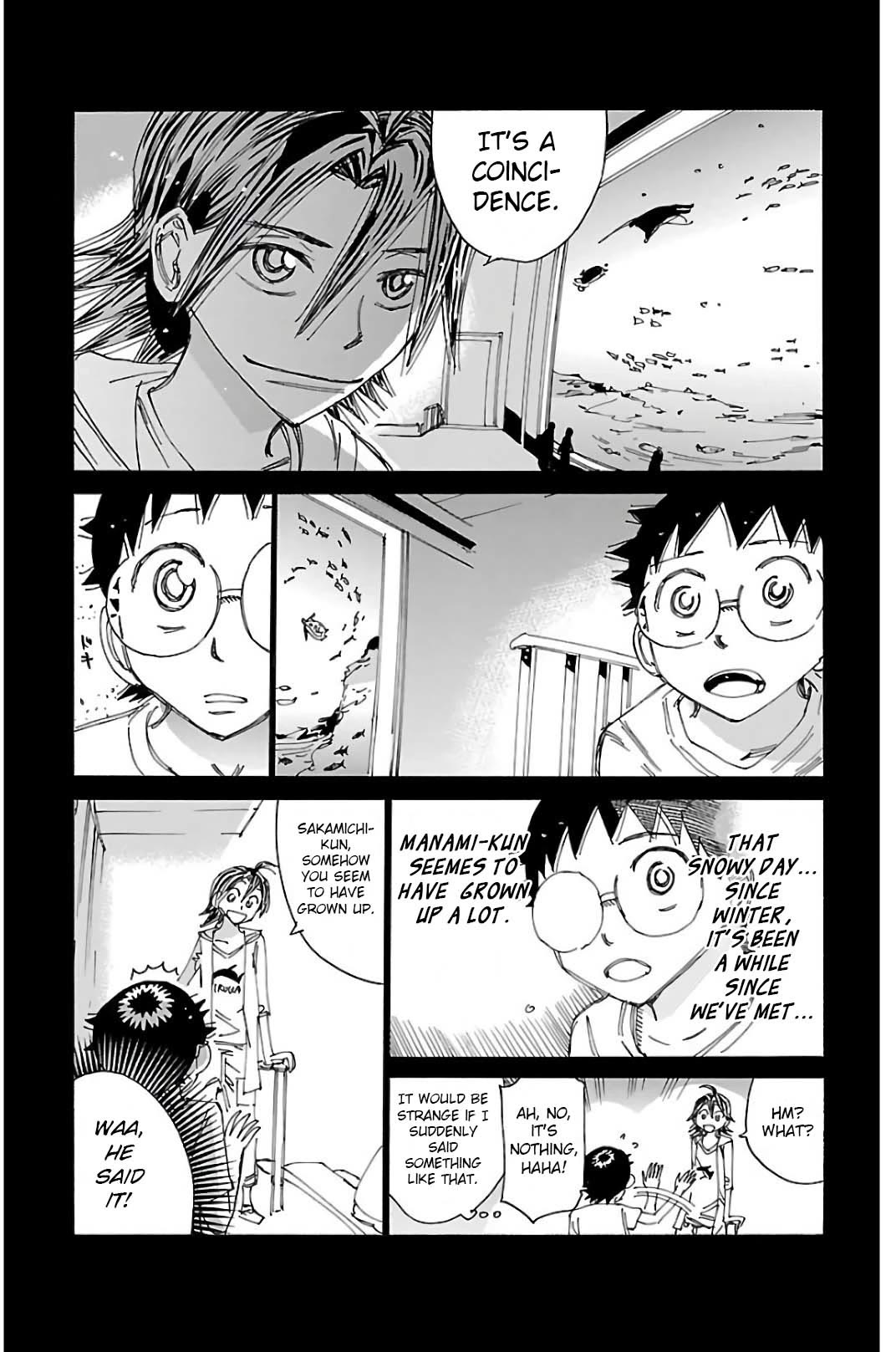 Yowamushi Pedal Chapter 517 page 6 - Chapter 517: Aquarium in May