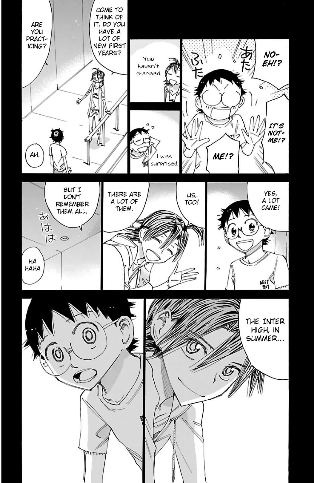 Yowamushi Pedal Chapter 517 page 7 - Chapter 517: Aquarium in May