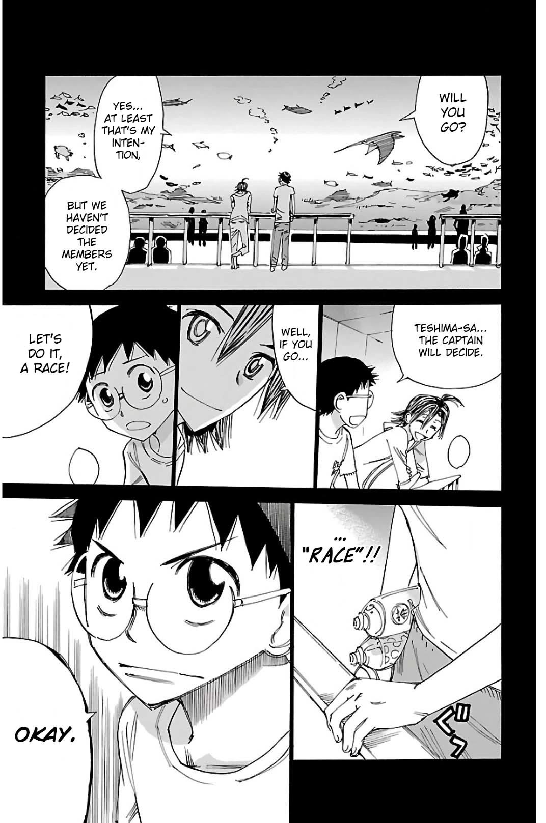 Yowamushi Pedal Chapter 517 page 8 - Chapter 517: Aquarium in May