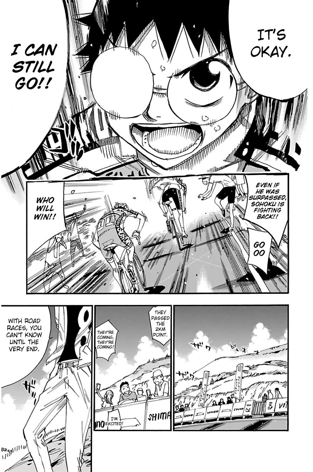 Yowamushi Pedal Chapter 518 page 16 - Chapter 518: Pounding Heart