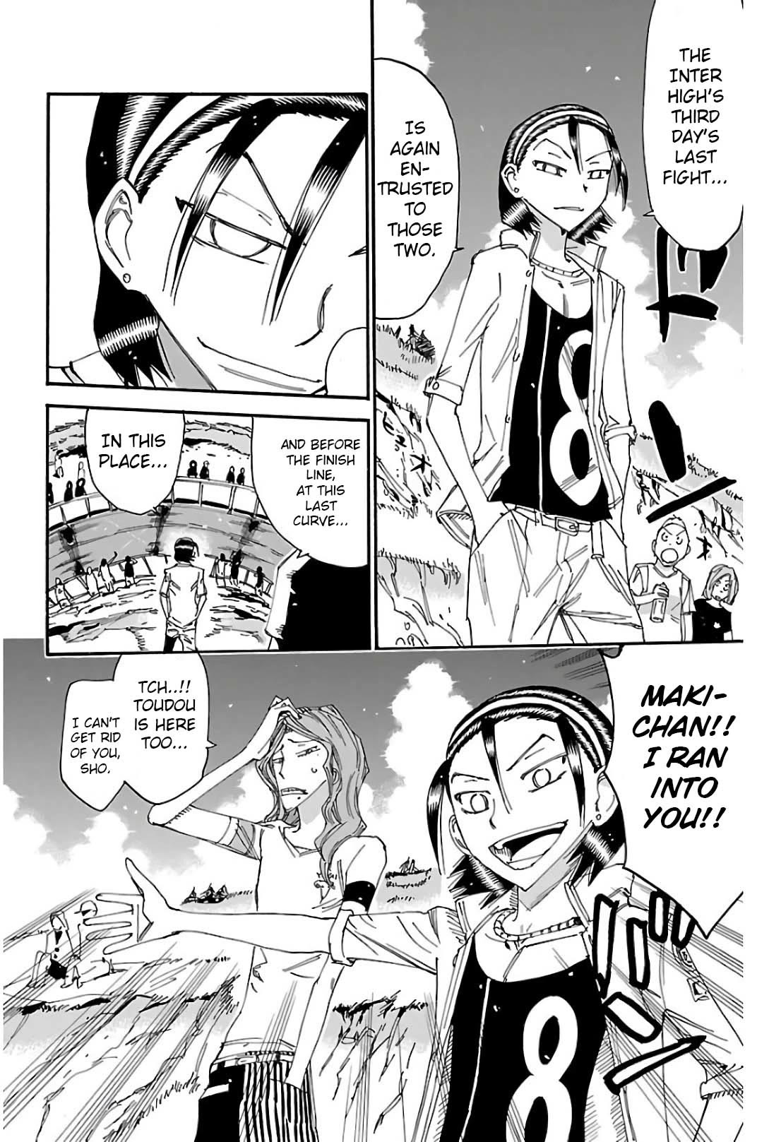 Yowamushi Pedal Chapter 518 page 17 - Chapter 518: Pounding Heart