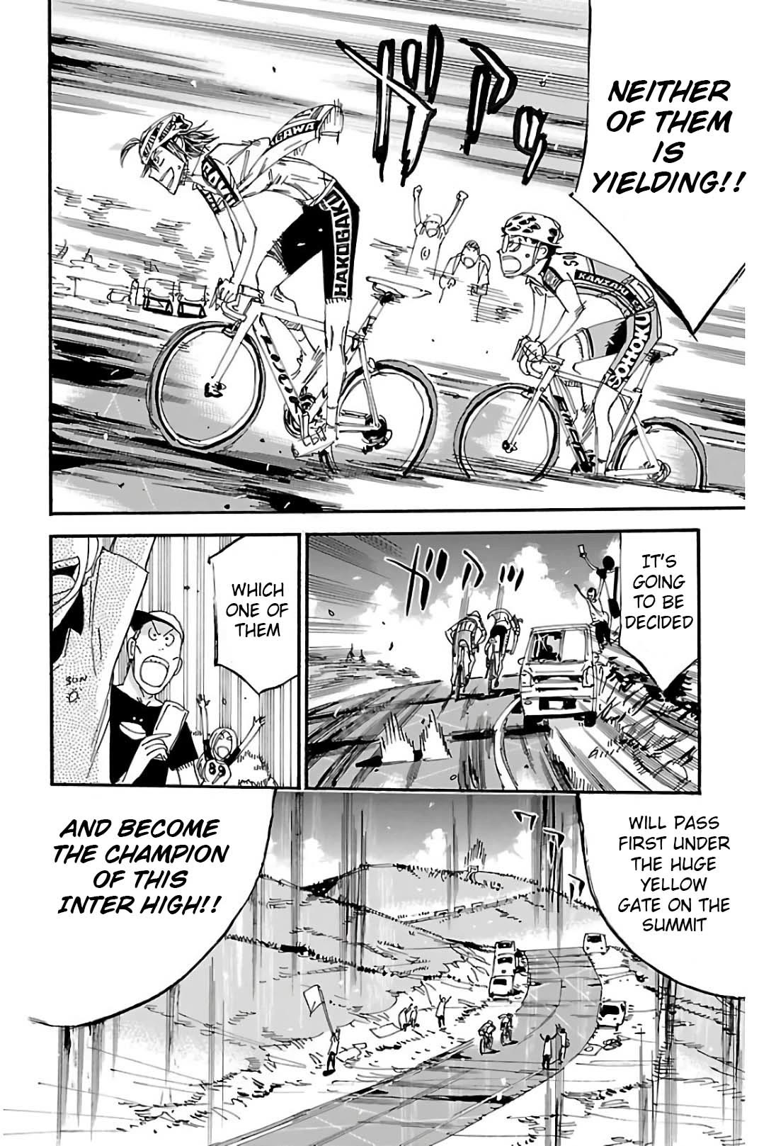 Yowamushi Pedal Chapter 518 page 2 - Chapter 518: Pounding Heart