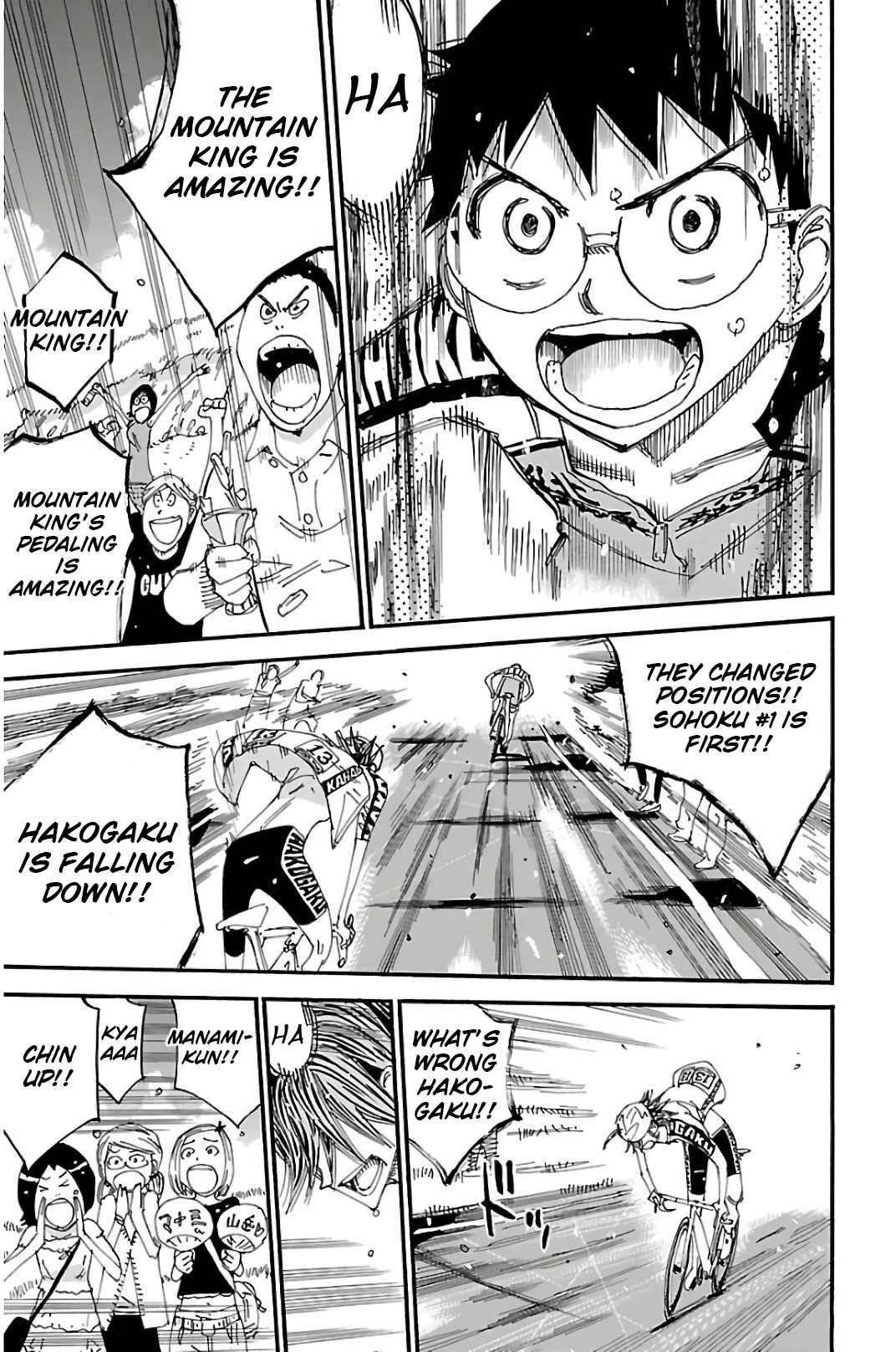 Yowamushi Pedal Chapter 518 page 8 - Chapter 518: Pounding Heart