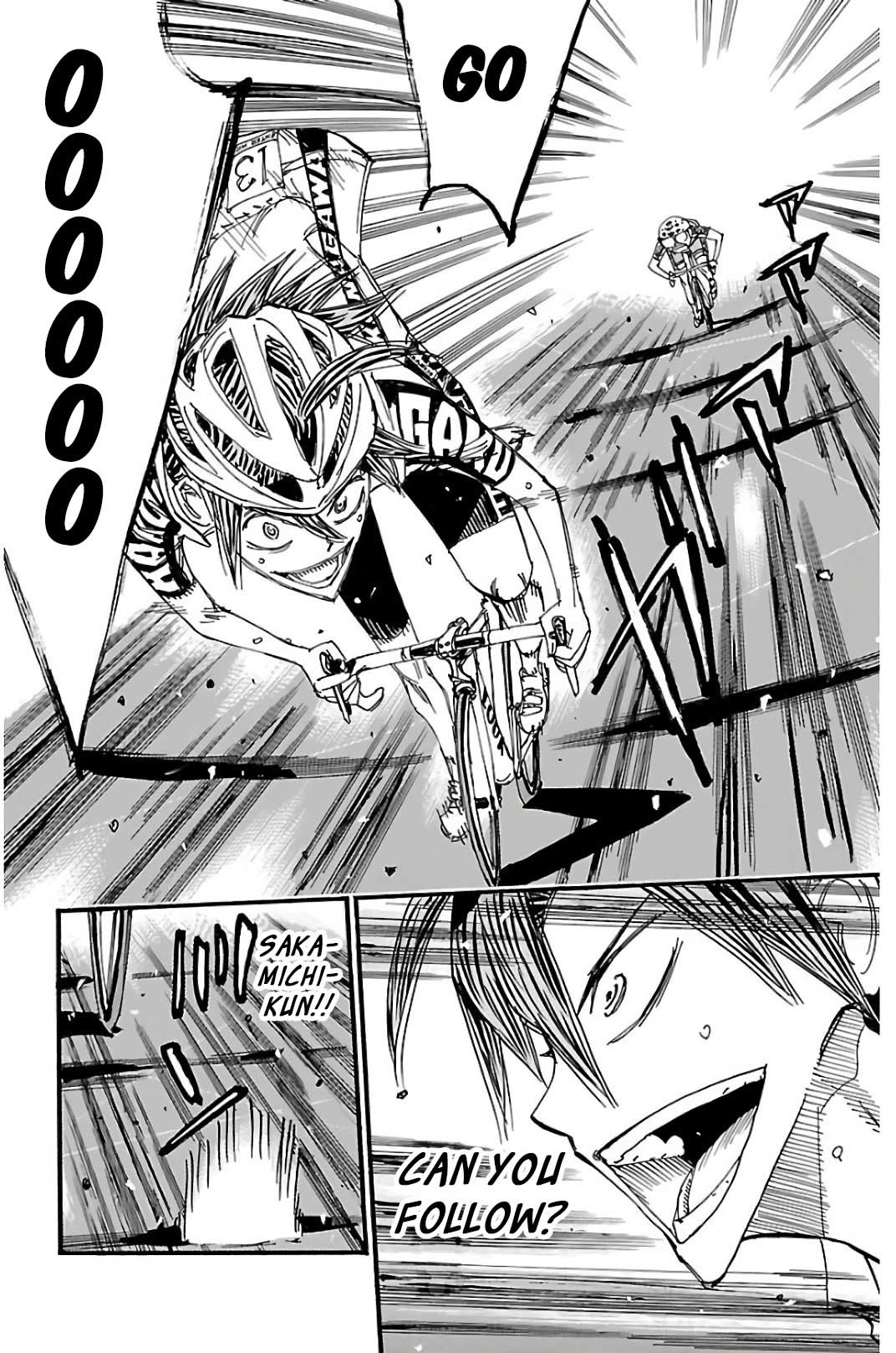 Yowamushi Pedal Chapter 519 page 15 - Chapter 519: The Senpai's Gaze