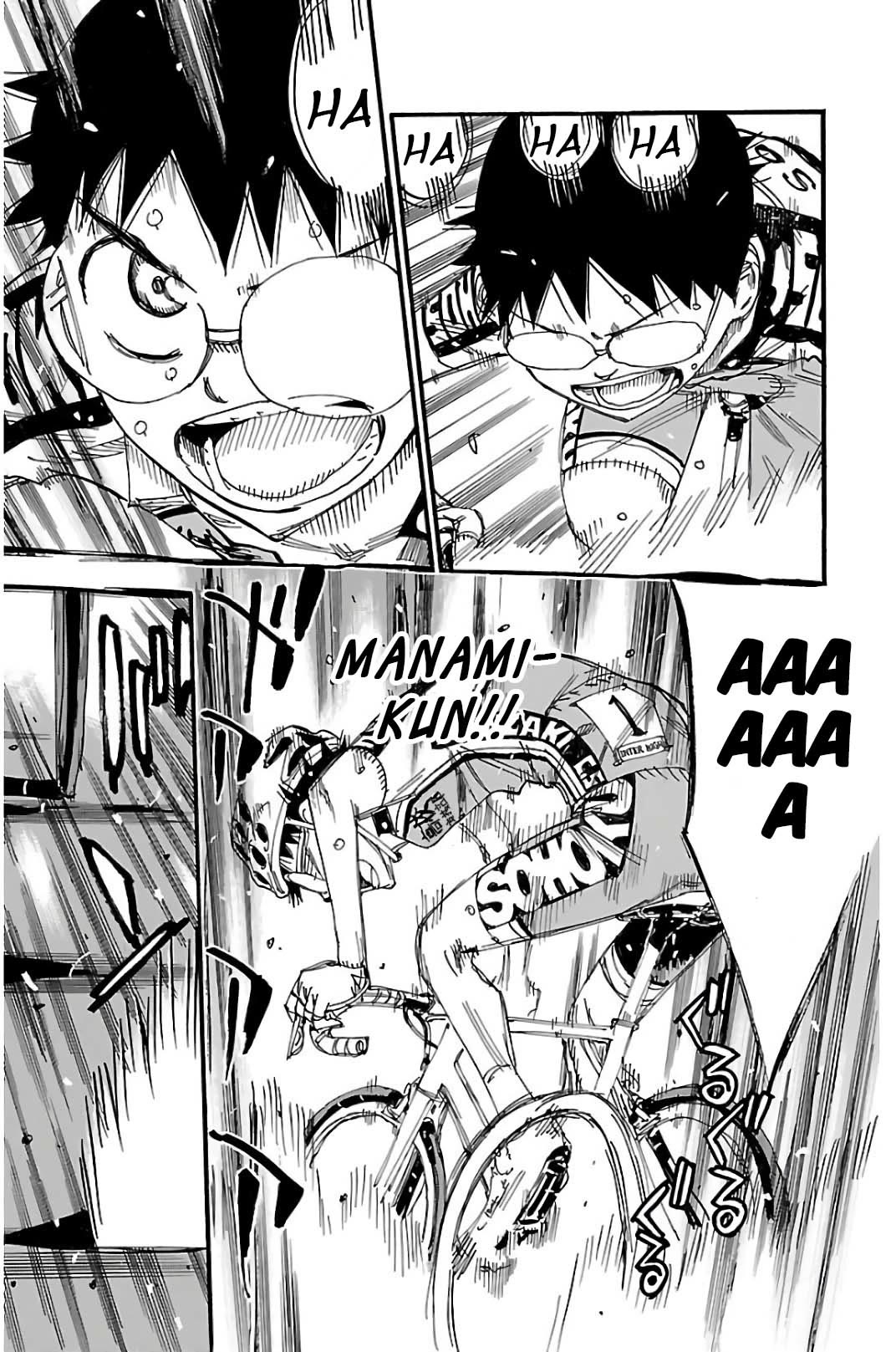 Yowamushi Pedal Chapter 519 page 16 - Chapter 519: The Senpai's Gaze