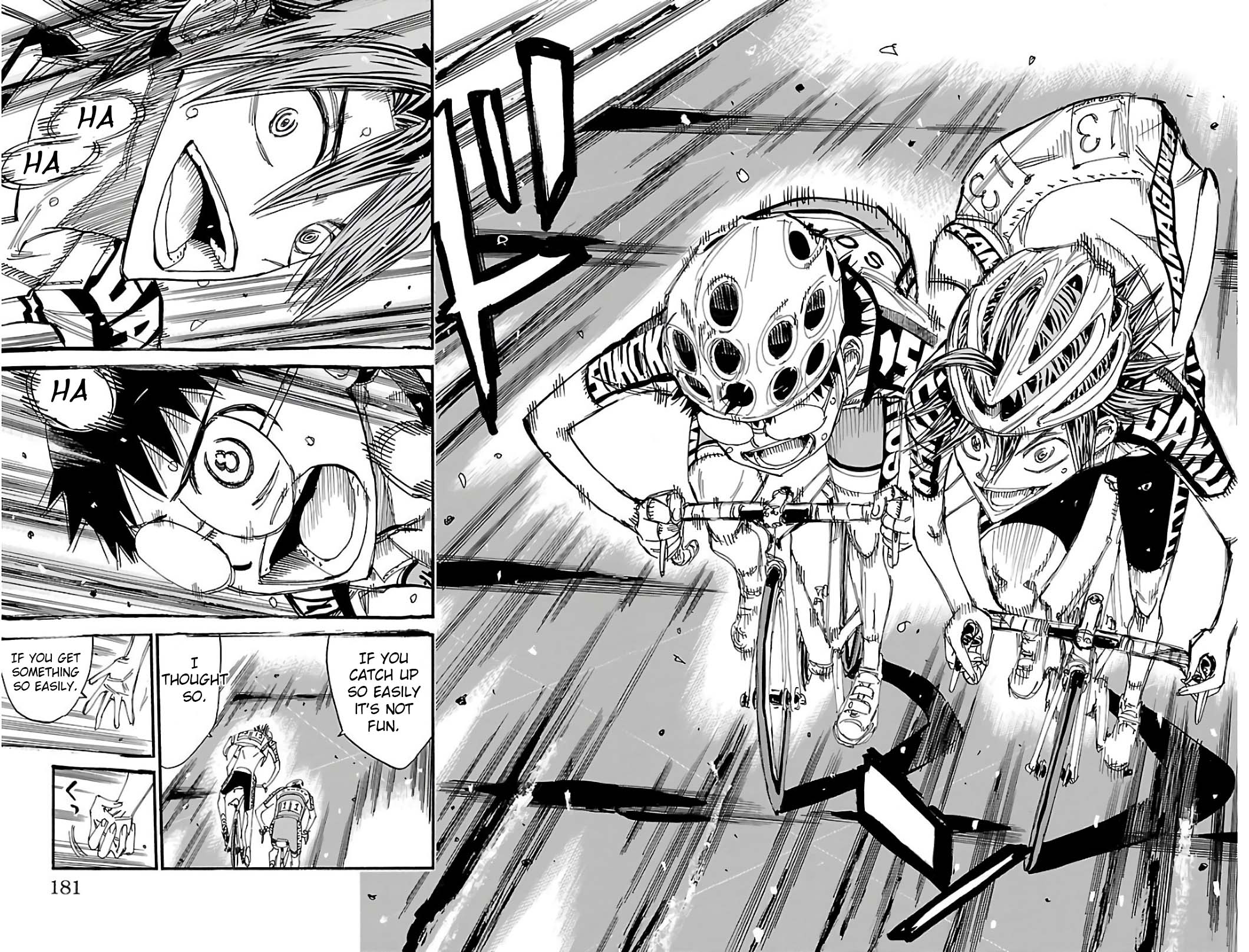 Yowamushi Pedal Chapter 519 page 17 - Chapter 519: The Senpai's Gaze