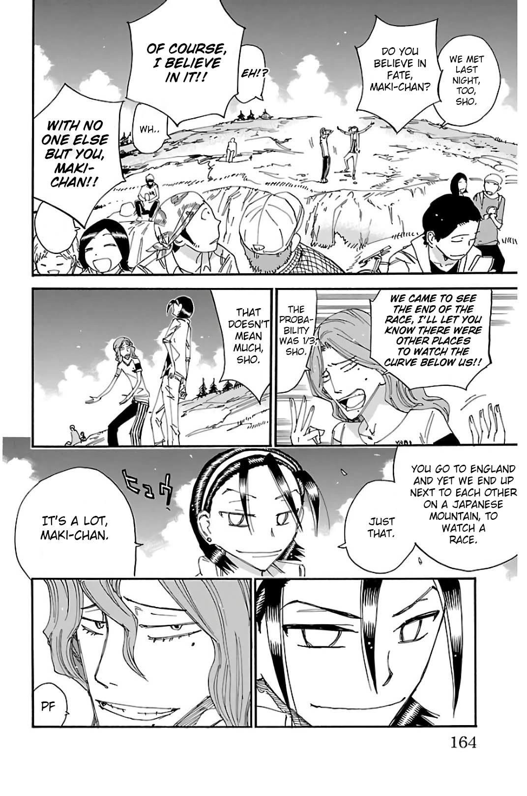 Yowamushi Pedal Chapter 519 page 2 - Chapter 519: The Senpai's Gaze