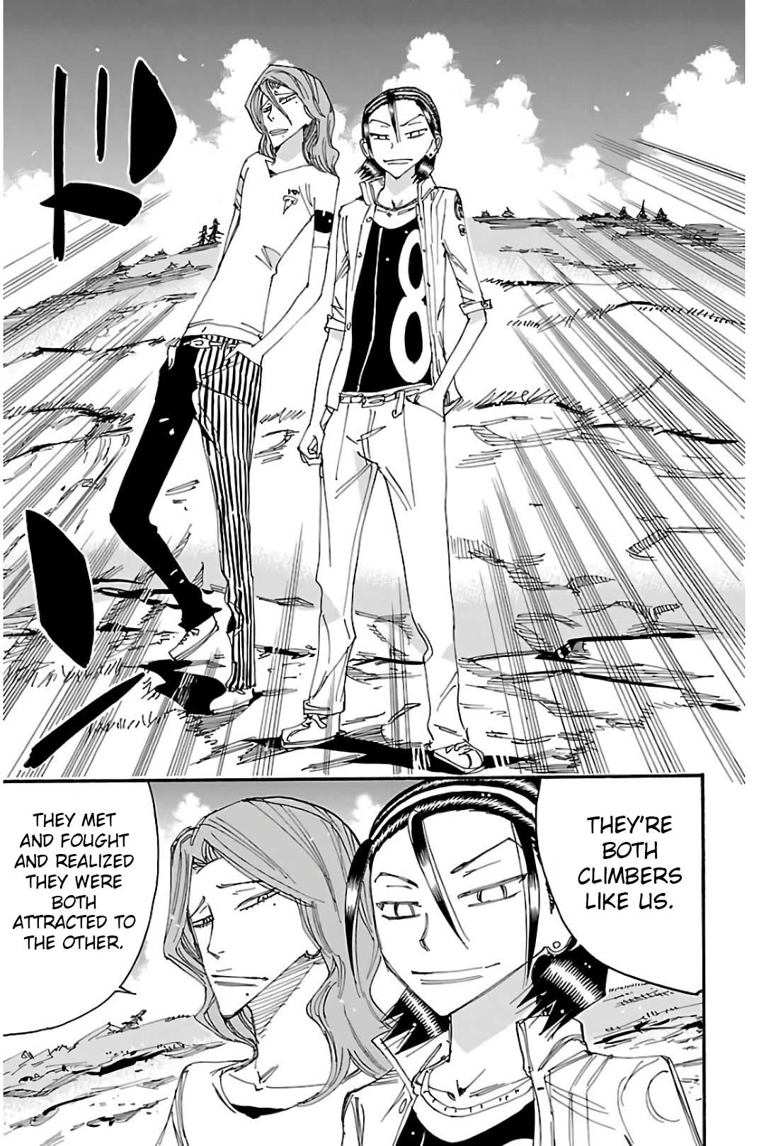 Yowamushi Pedal Chapter 519 page 6 - Chapter 519: The Senpai's Gaze
