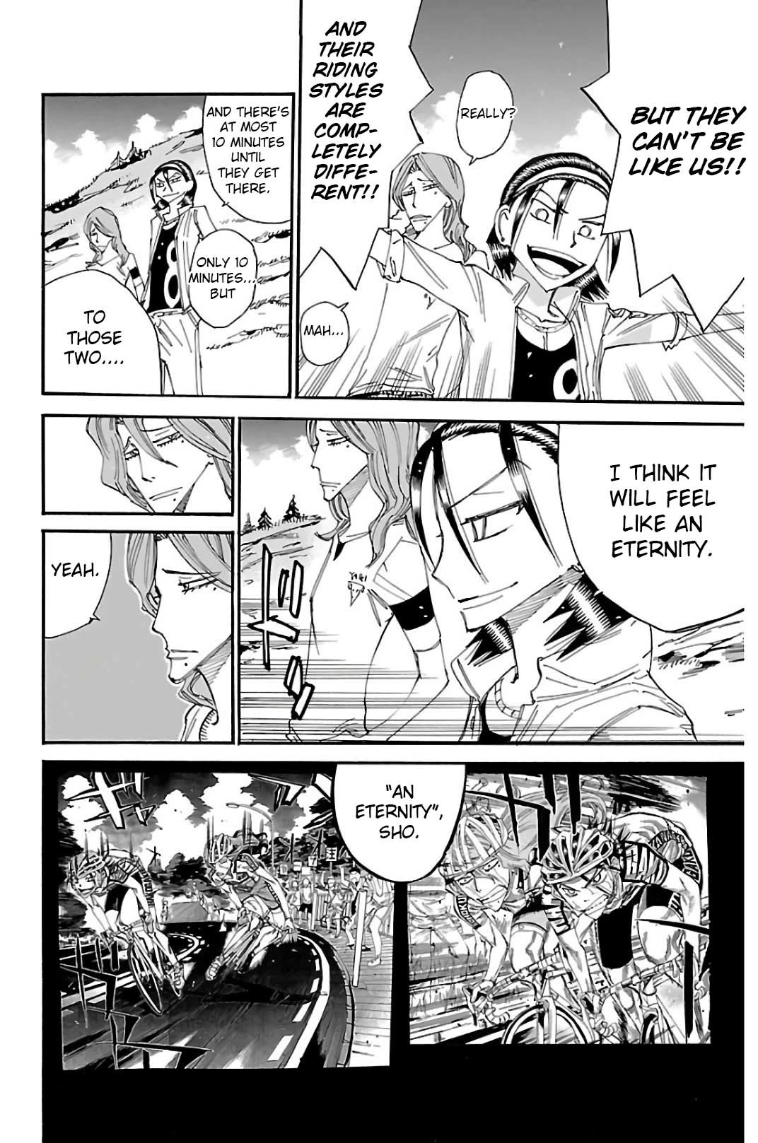 Yowamushi Pedal Chapter 519 page 7 - Chapter 519: The Senpai's Gaze