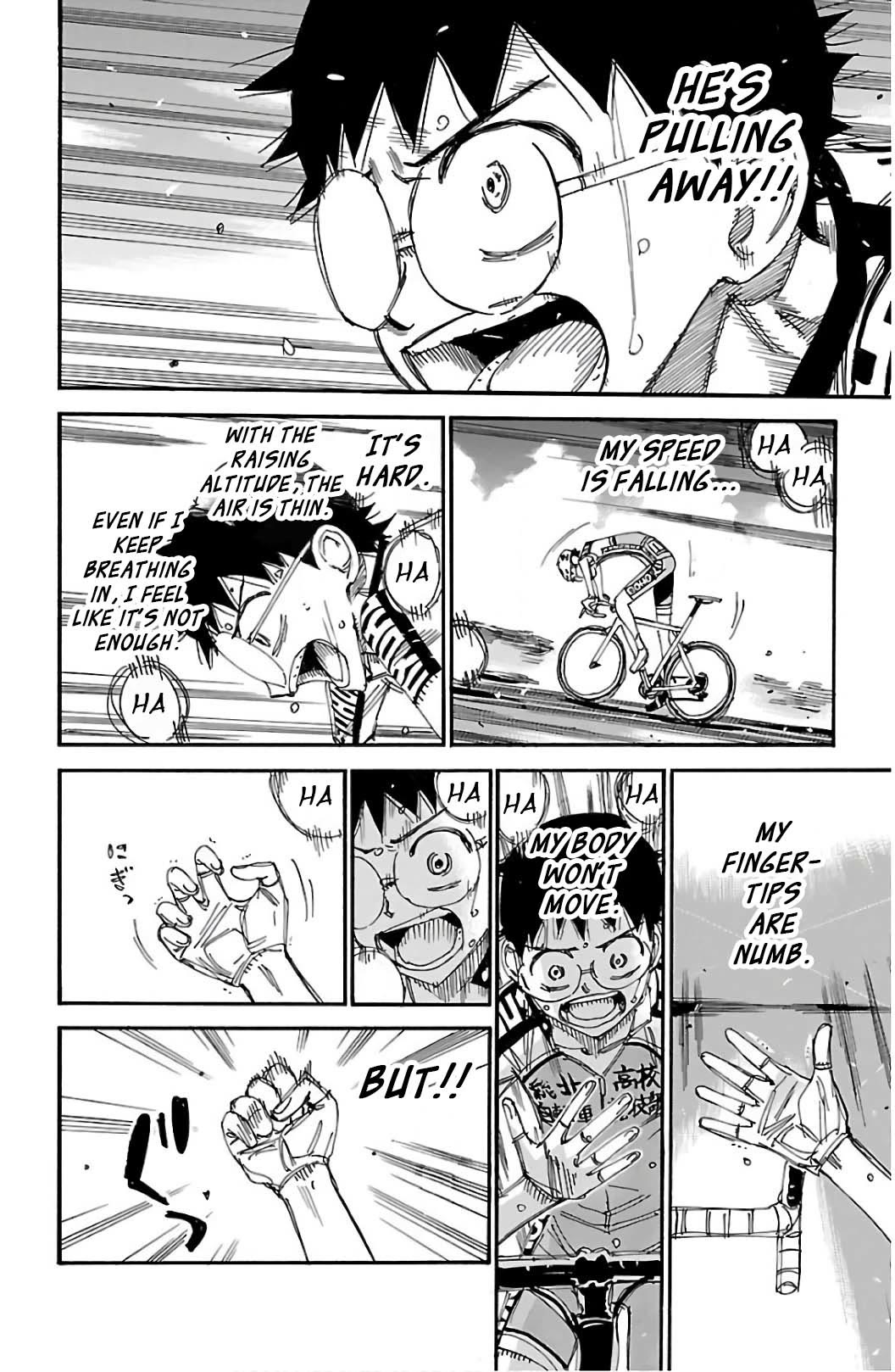Yowamushi Pedal Chapter 520 page 10 - Chapter 520: Altitude of 2000m