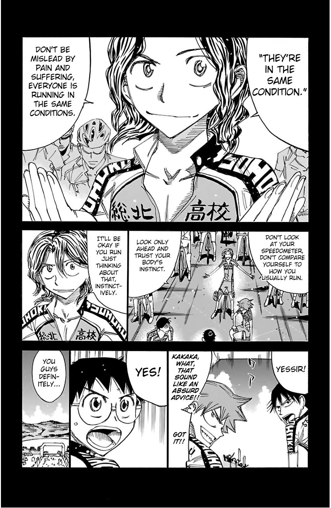 Yowamushi Pedal Chapter 520 page 12 - Chapter 520: Altitude of 2000m
