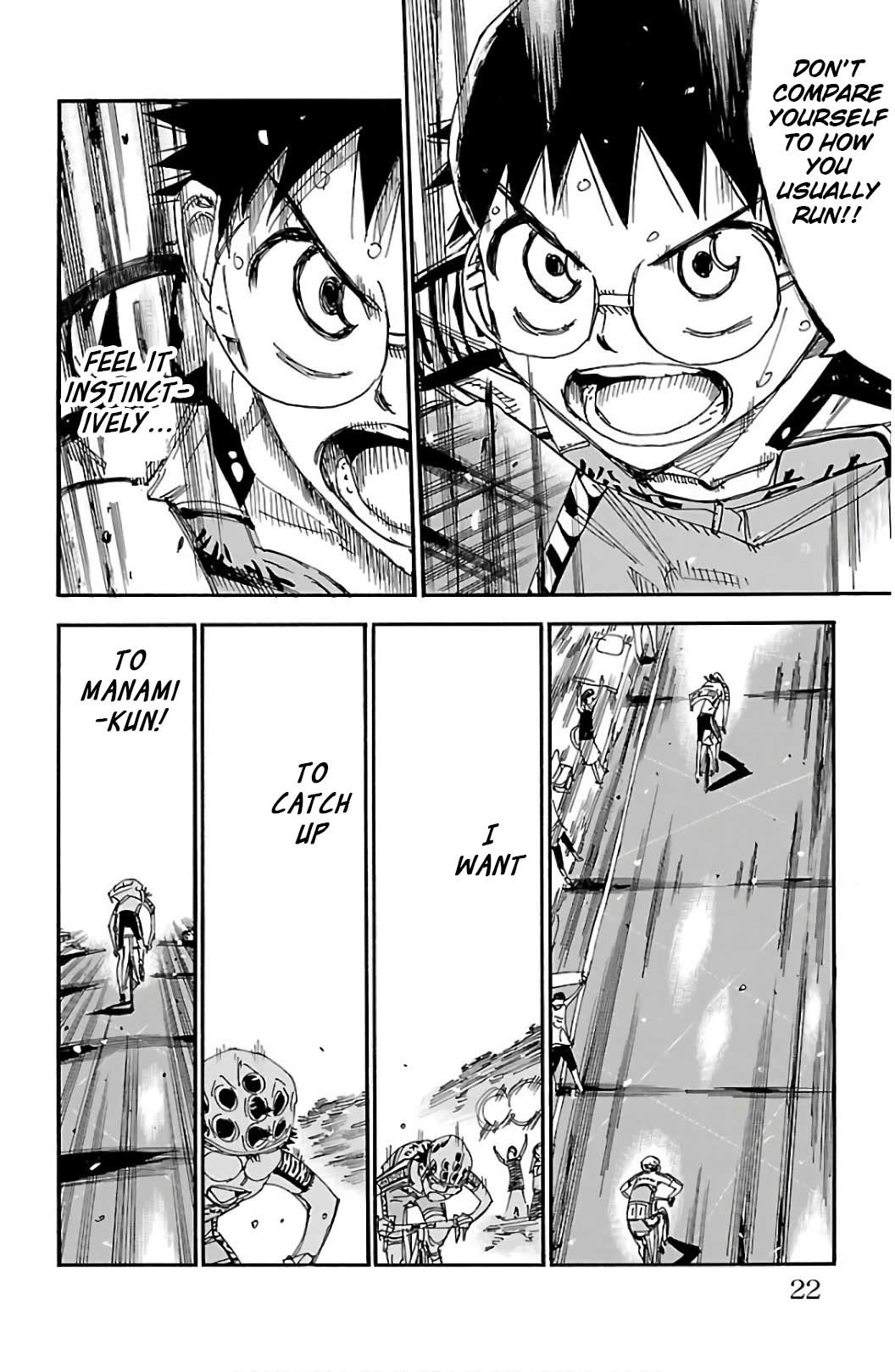 Yowamushi Pedal Chapter 520 page 14 - Chapter 520: Altitude of 2000m