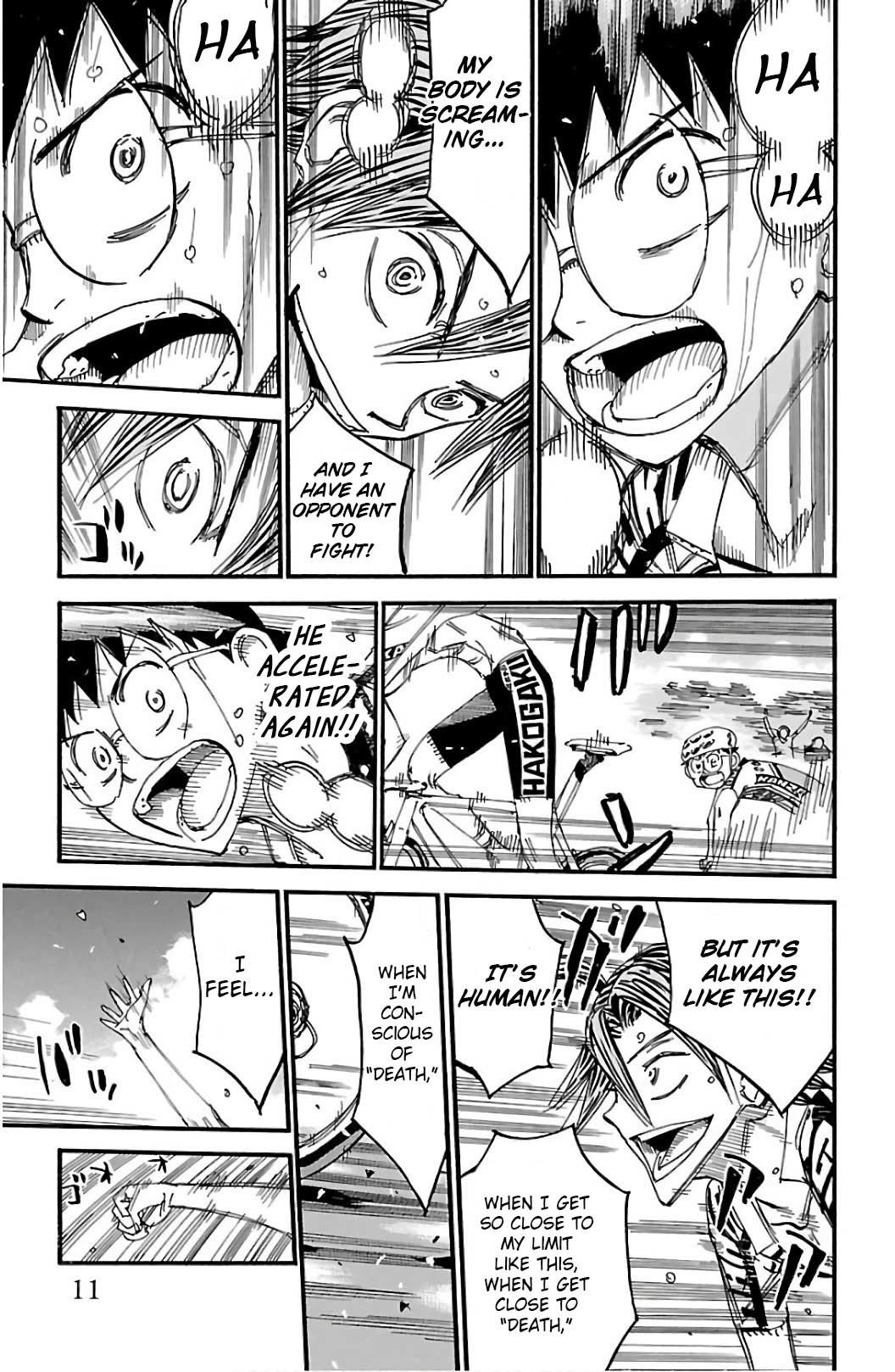 Yowamushi Pedal Chapter 520 page 5 - Chapter 520: Altitude of 2000m