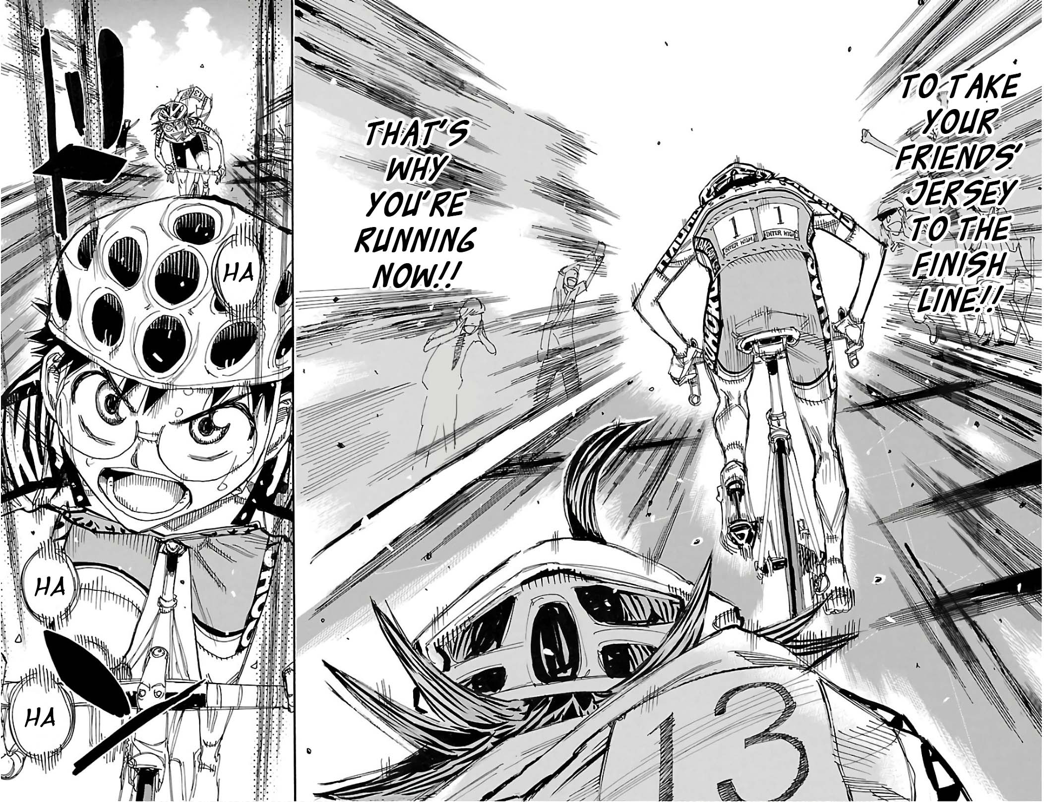 Yowamushi Pedal Chapter 521 page 11 - Chapter 521: What Manami Saw