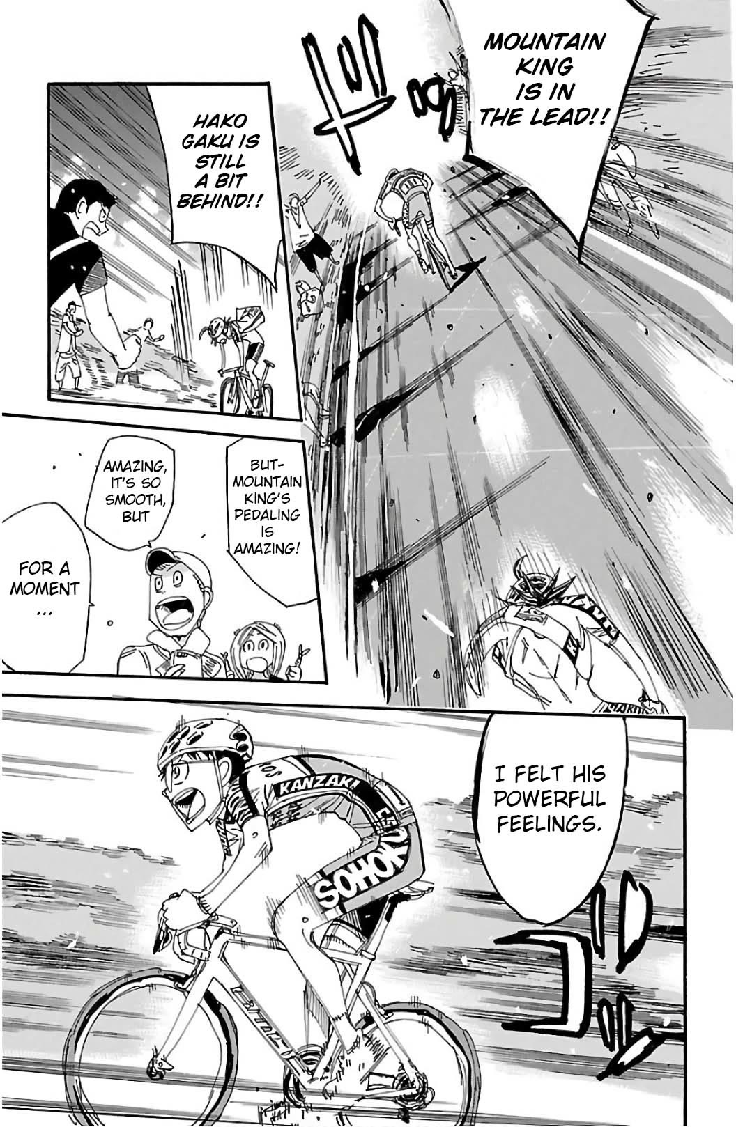 Yowamushi Pedal Chapter 521 page 13 - Chapter 521: What Manami Saw