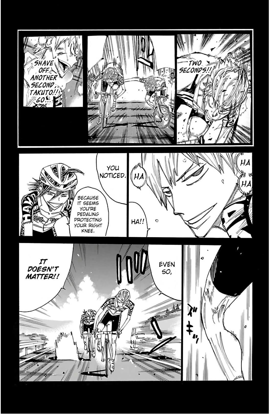Yowamushi Pedal Chapter 521 page 16 - Chapter 521: What Manami Saw