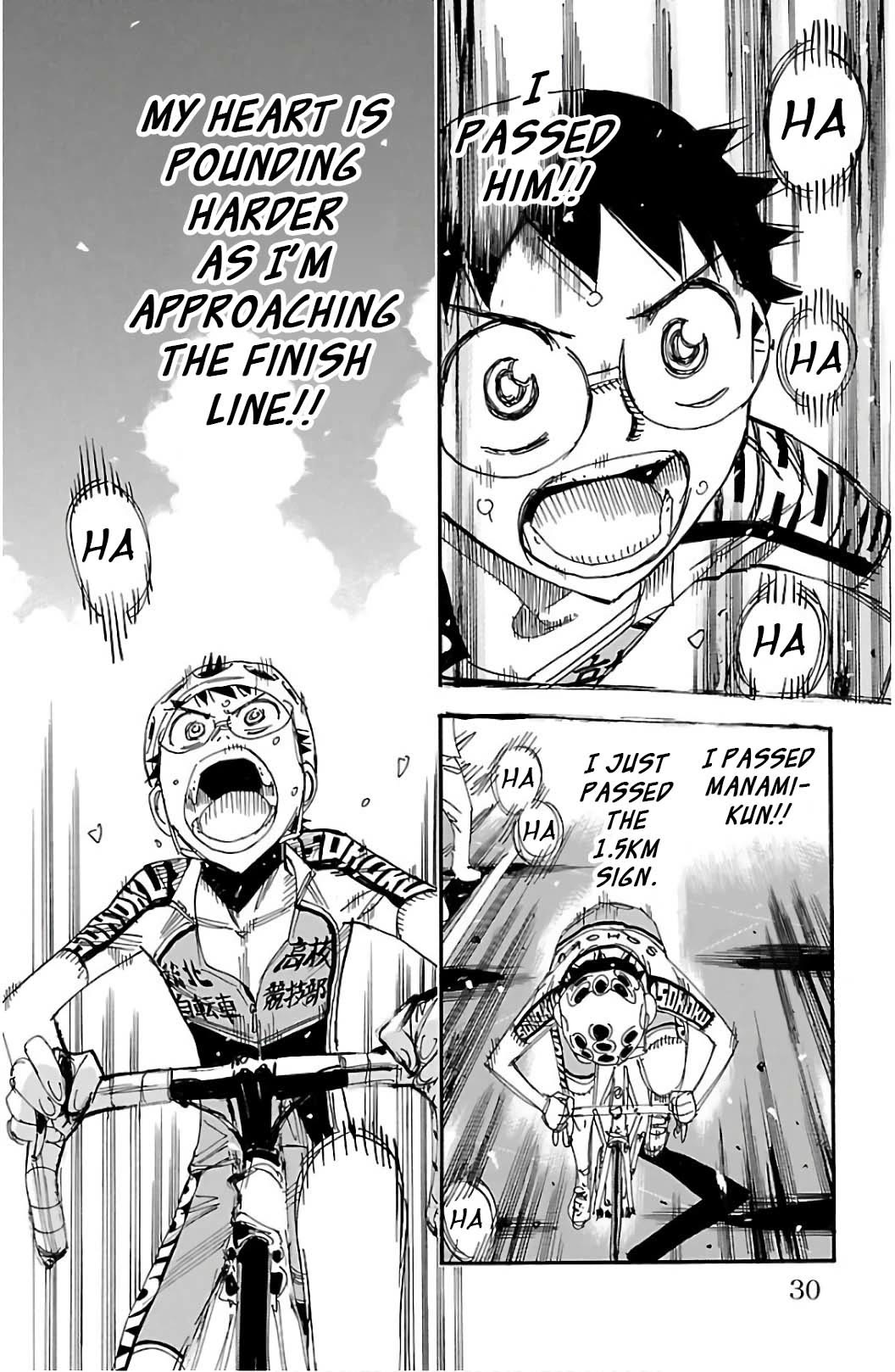 Yowamushi Pedal Chapter 521 page 2 - Chapter 521: What Manami Saw