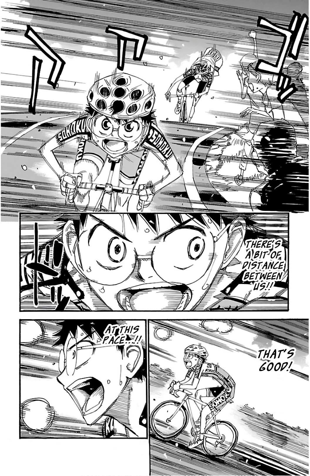 Yowamushi Pedal Chapter 521 page 5 - Chapter 521: What Manami Saw
