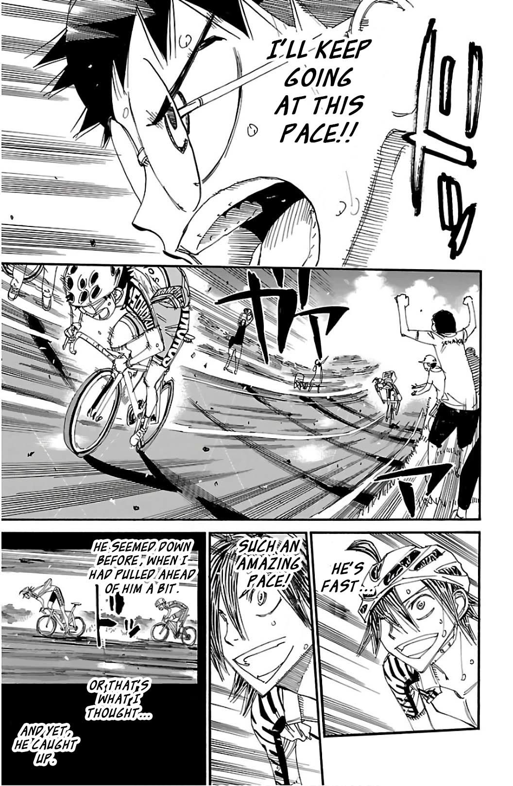 Yowamushi Pedal Chapter 521 page 6 - Chapter 521: What Manami Saw
