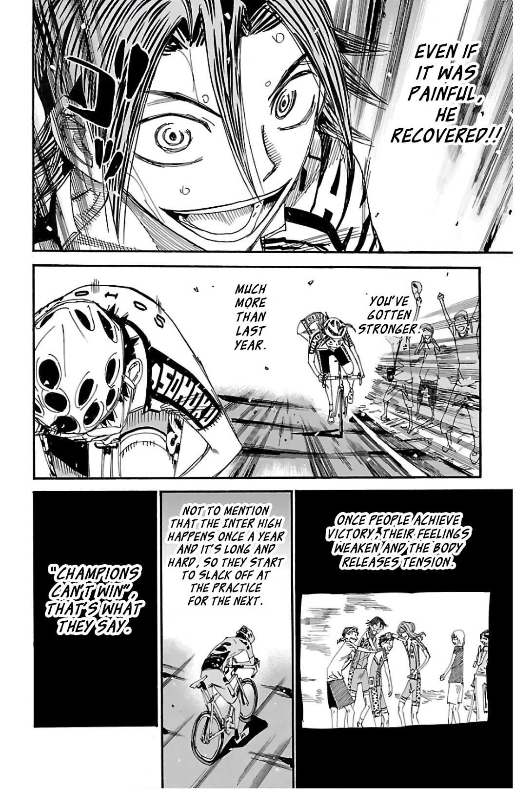 Yowamushi Pedal Chapter 521 page 7 - Chapter 521: What Manami Saw