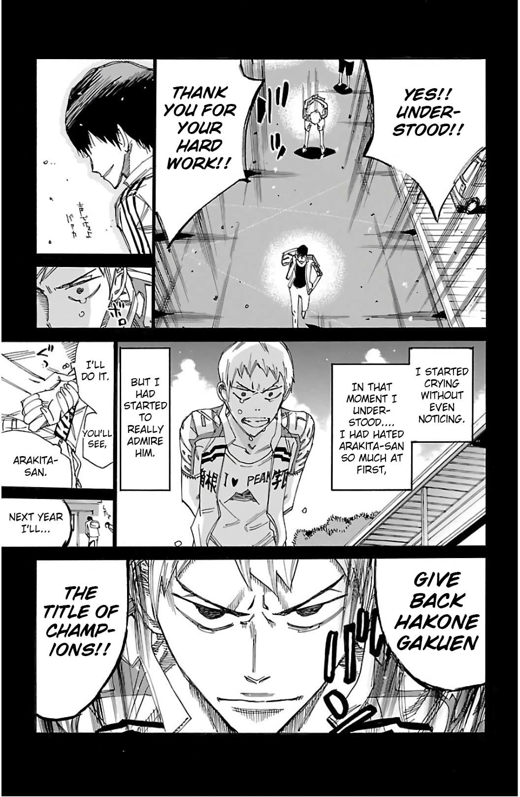 Yowamushi Pedal Chapter 522 page 10 - Chapter 522: Kuroda Yukinari