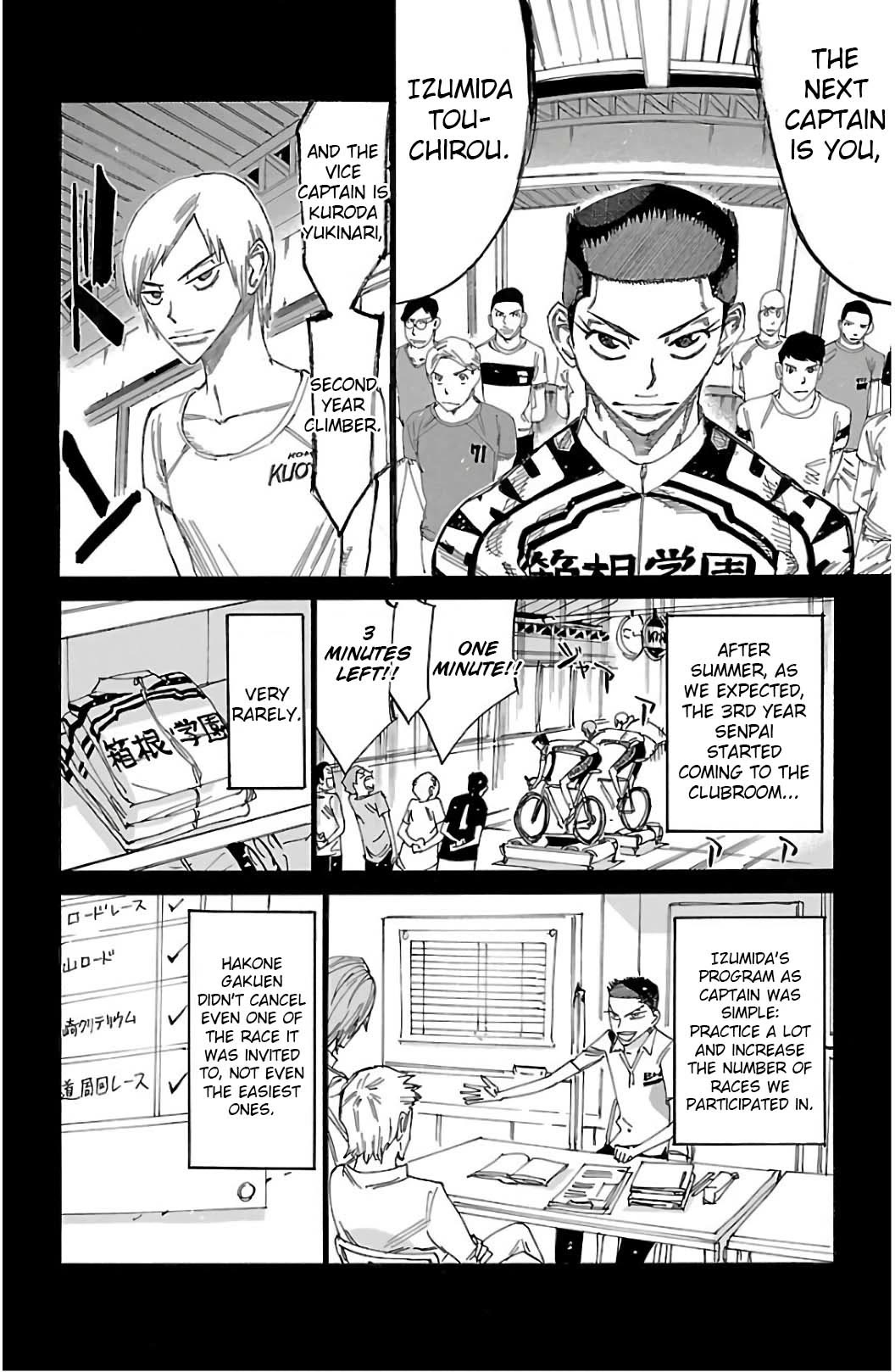 Yowamushi Pedal Chapter 522 page 11 - Chapter 522: Kuroda Yukinari