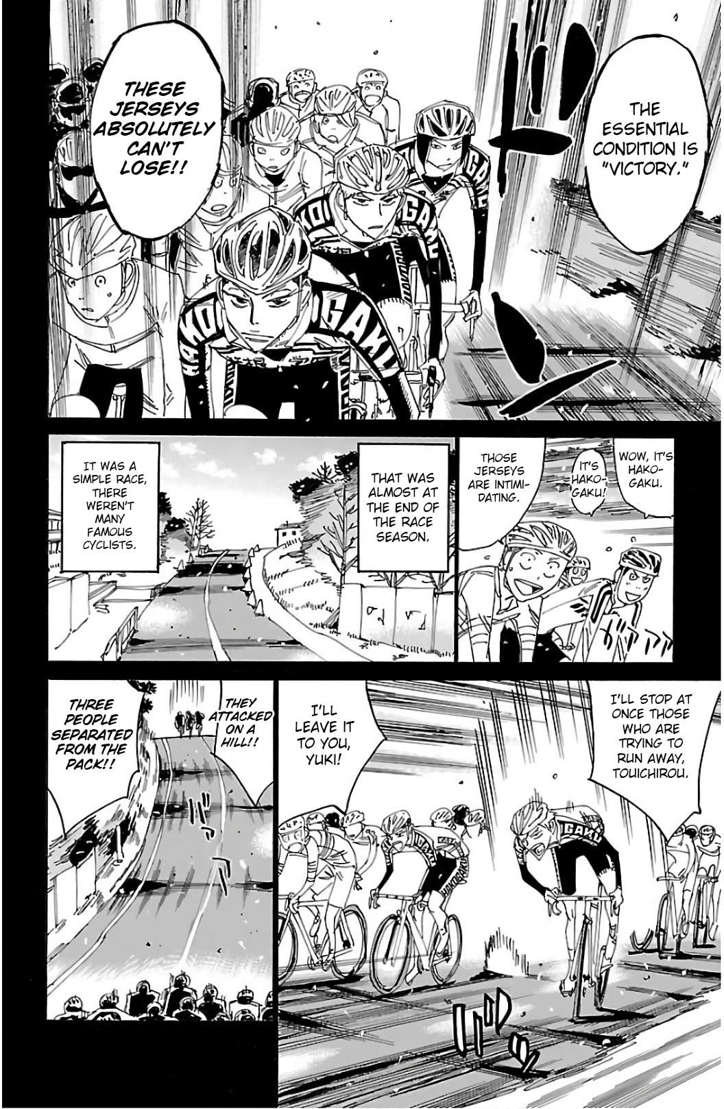 Yowamushi Pedal Chapter 522 page 13 - Chapter 522: Kuroda Yukinari