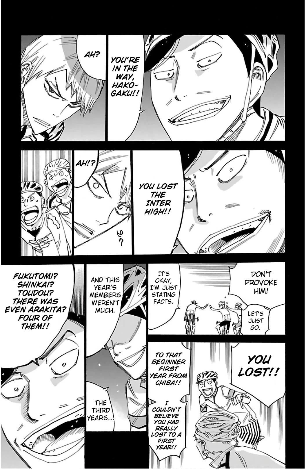 Yowamushi Pedal Chapter 522 page 16 - Chapter 522: Kuroda Yukinari