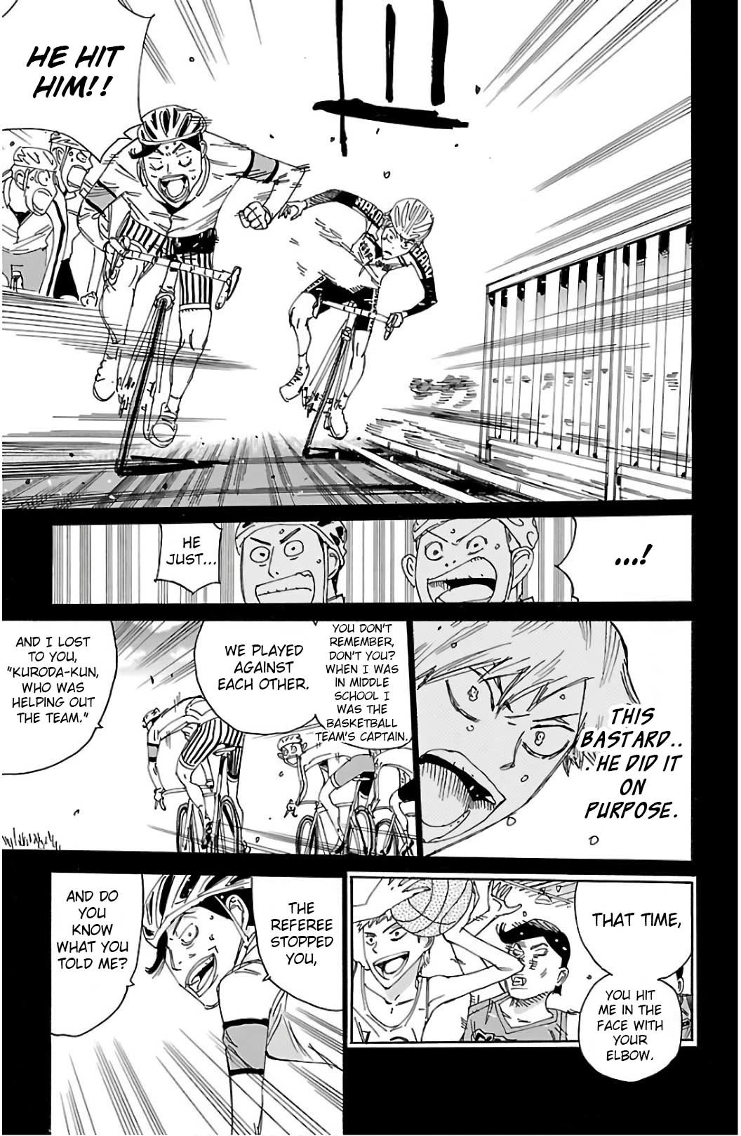 Yowamushi Pedal Chapter 522 page 18 - Chapter 522: Kuroda Yukinari
