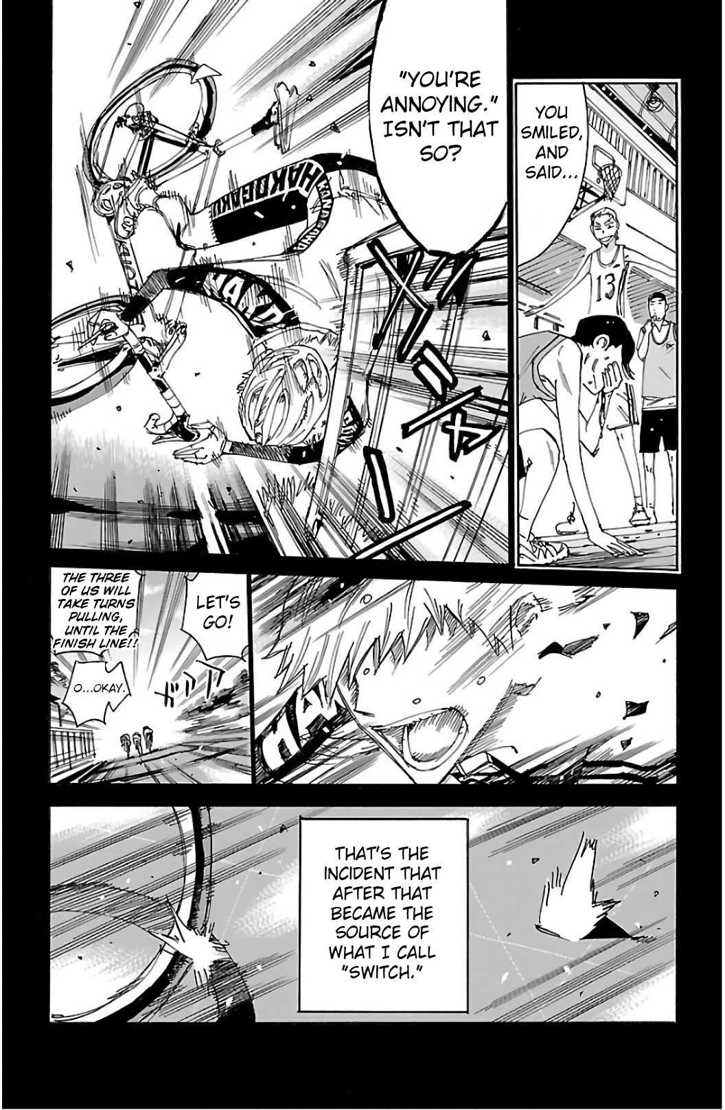 Yowamushi Pedal Chapter 522 page 19 - Chapter 522: Kuroda Yukinari