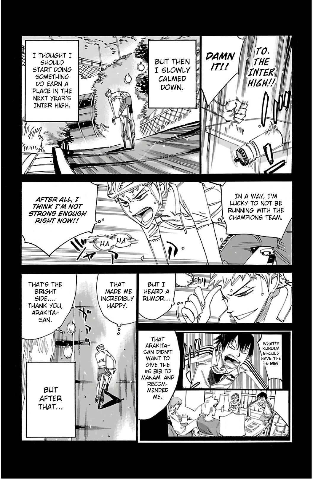 Yowamushi Pedal Chapter 522 page 3 - Chapter 522: Kuroda Yukinari