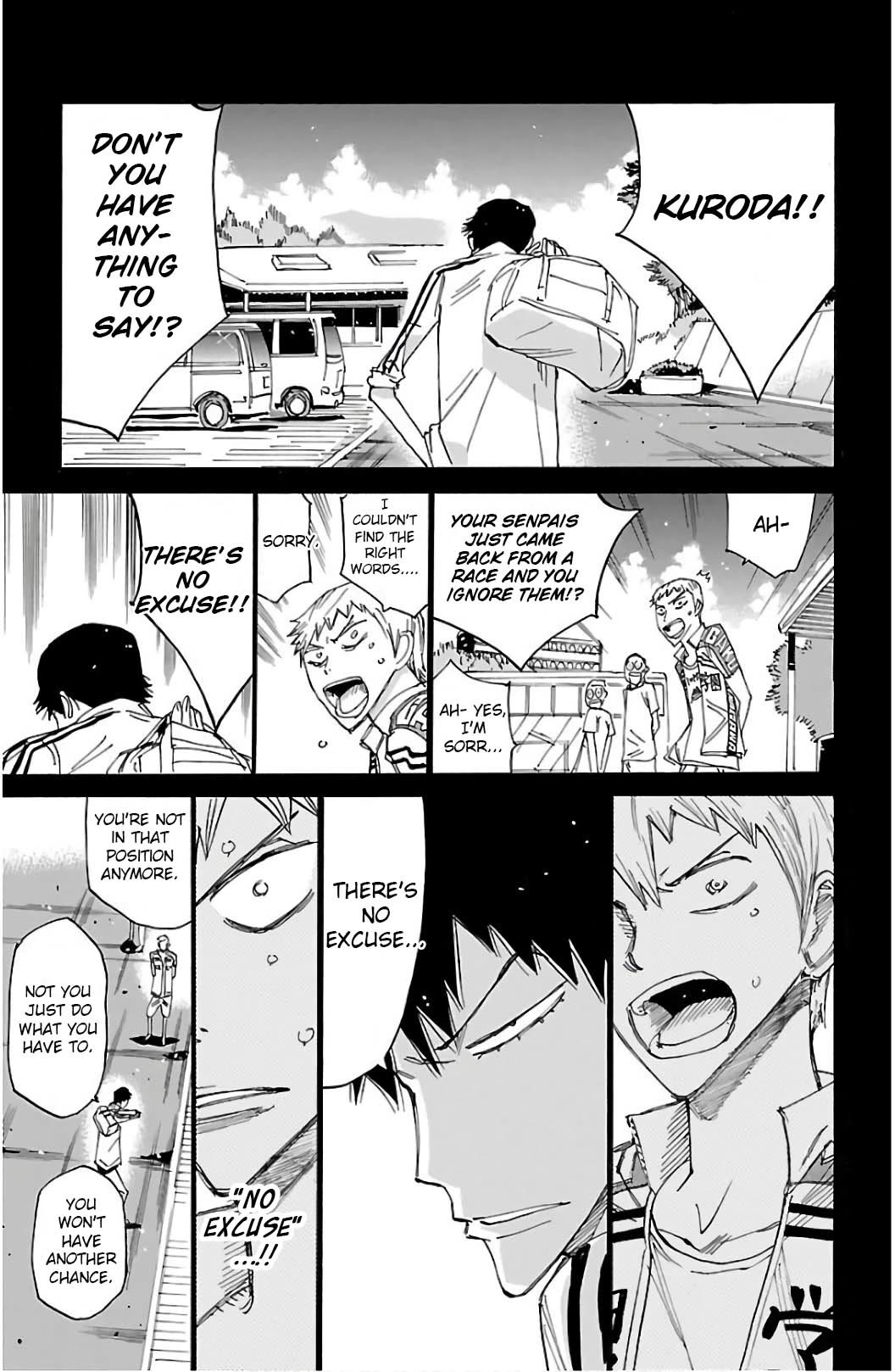 Yowamushi Pedal Chapter 522 page 8 - Chapter 522: Kuroda Yukinari