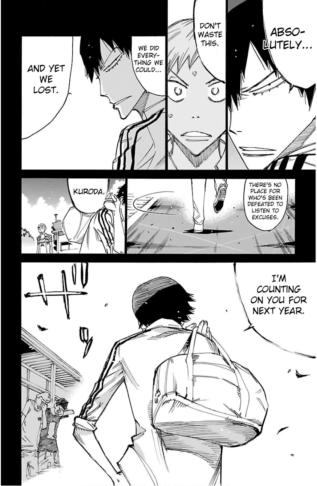 Yowamushi Pedal Chapter 522 page 9 - Chapter 522: Kuroda Yukinari