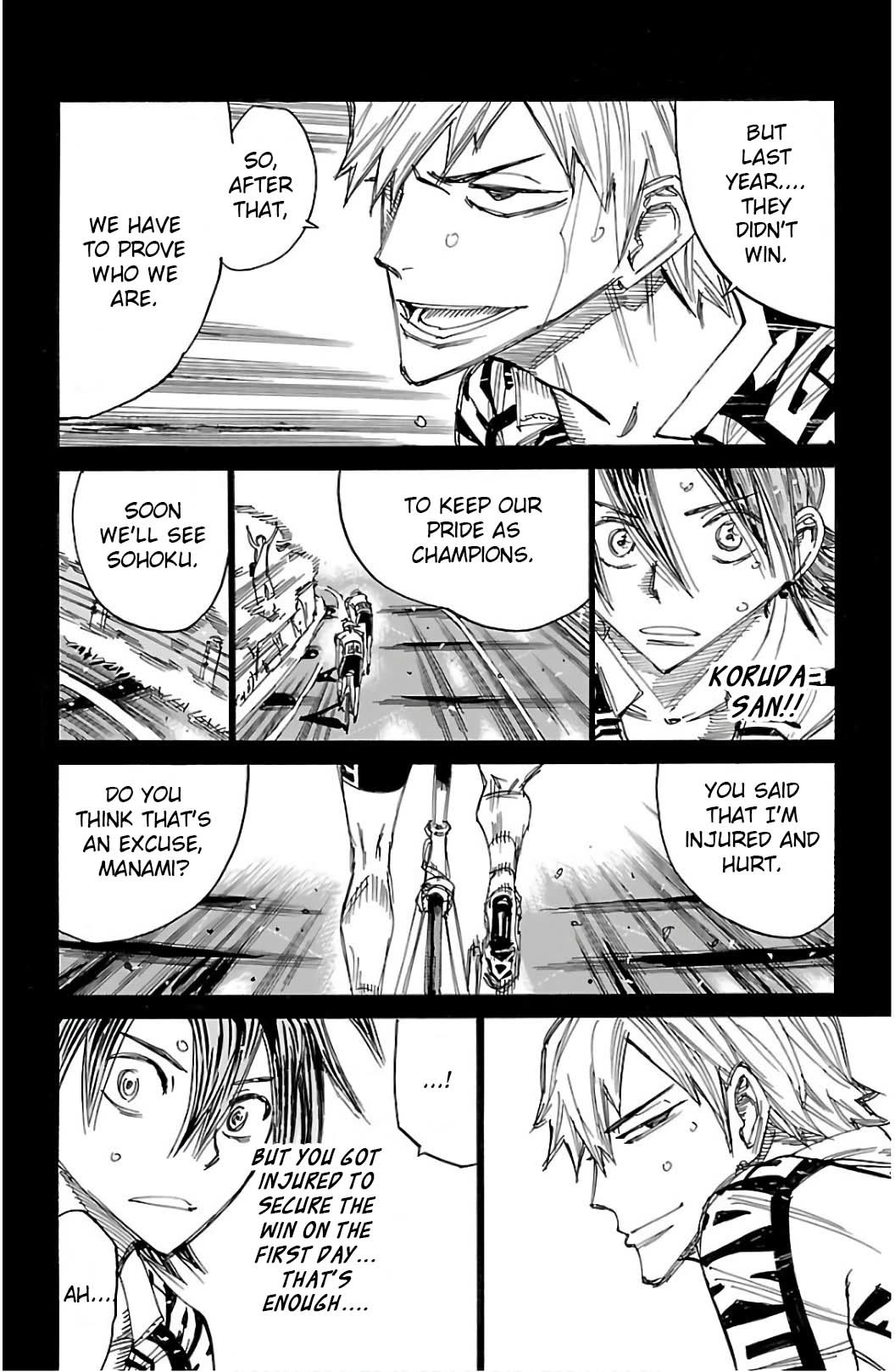 Yowamushi Pedal Chapter 523 page 11 - Chapter 523: Switch!!