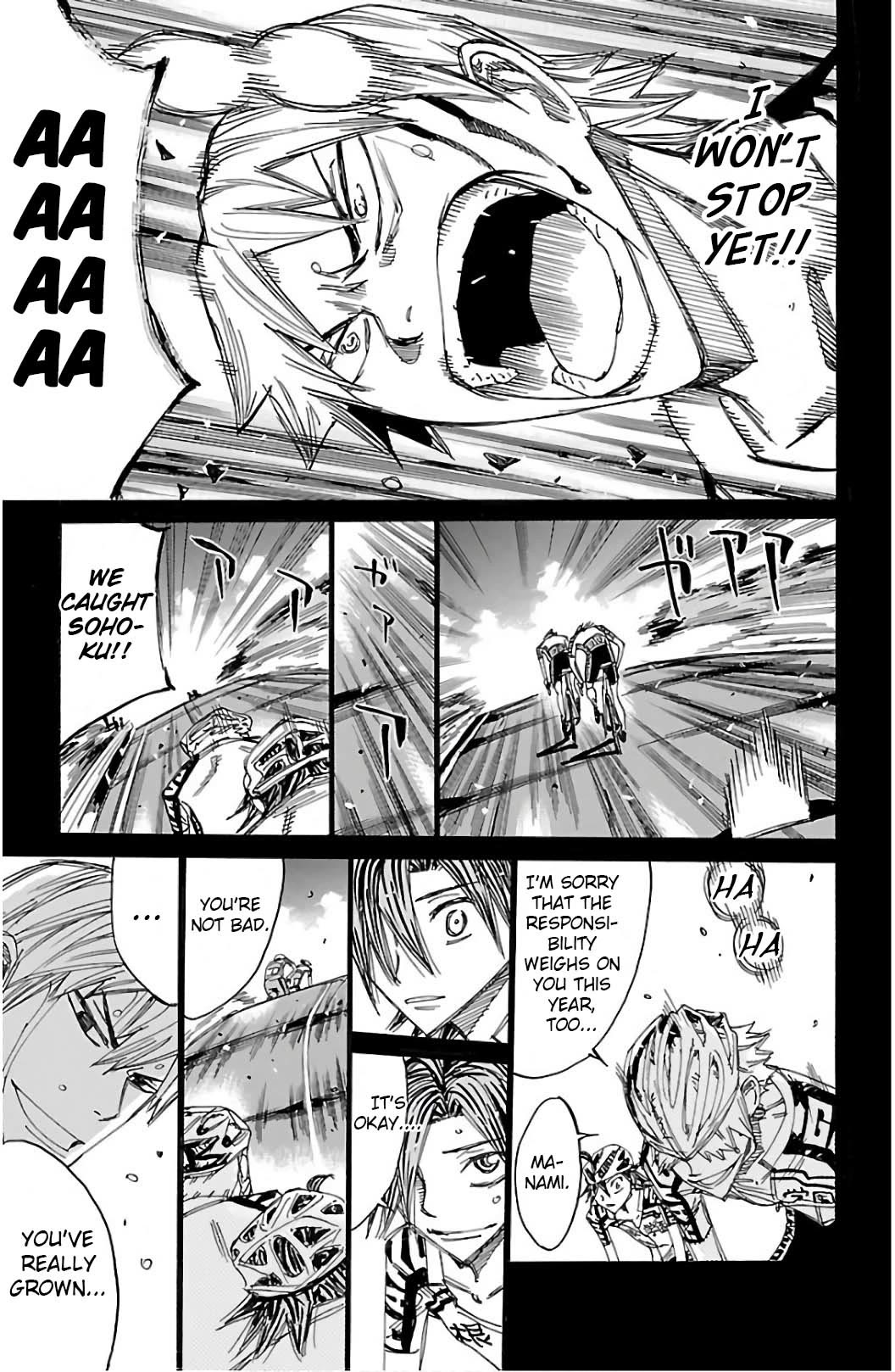 Yowamushi Pedal Chapter 523 page 14 - Chapter 523: Switch!!