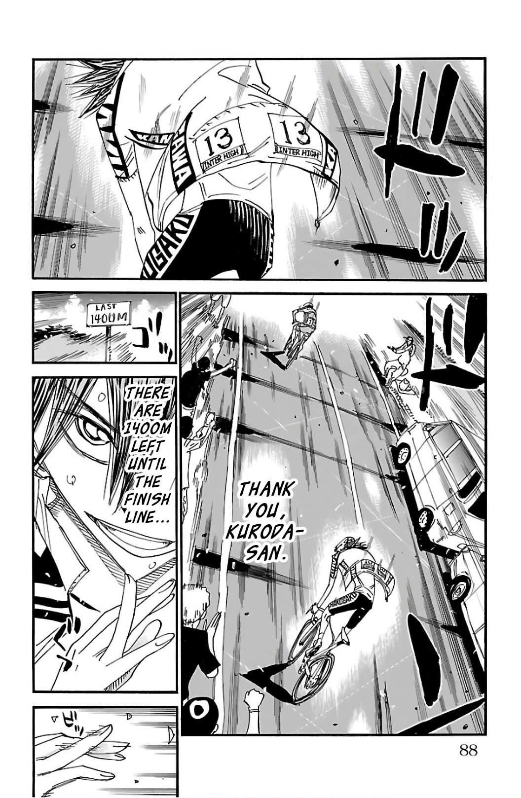 Yowamushi Pedal Chapter 523 page 18 - Chapter 523: Switch!!