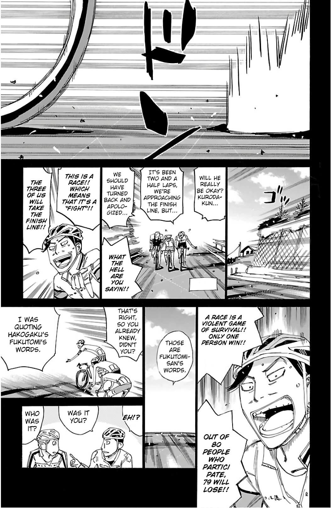 Yowamushi Pedal Chapter 523 page 6 - Chapter 523: Switch!!