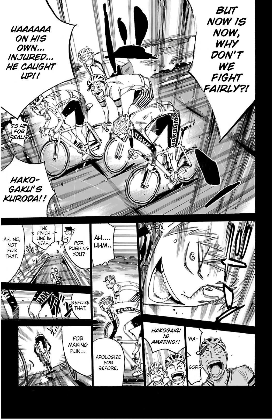 Yowamushi Pedal Chapter 523 page 8 - Chapter 523: Switch!!
