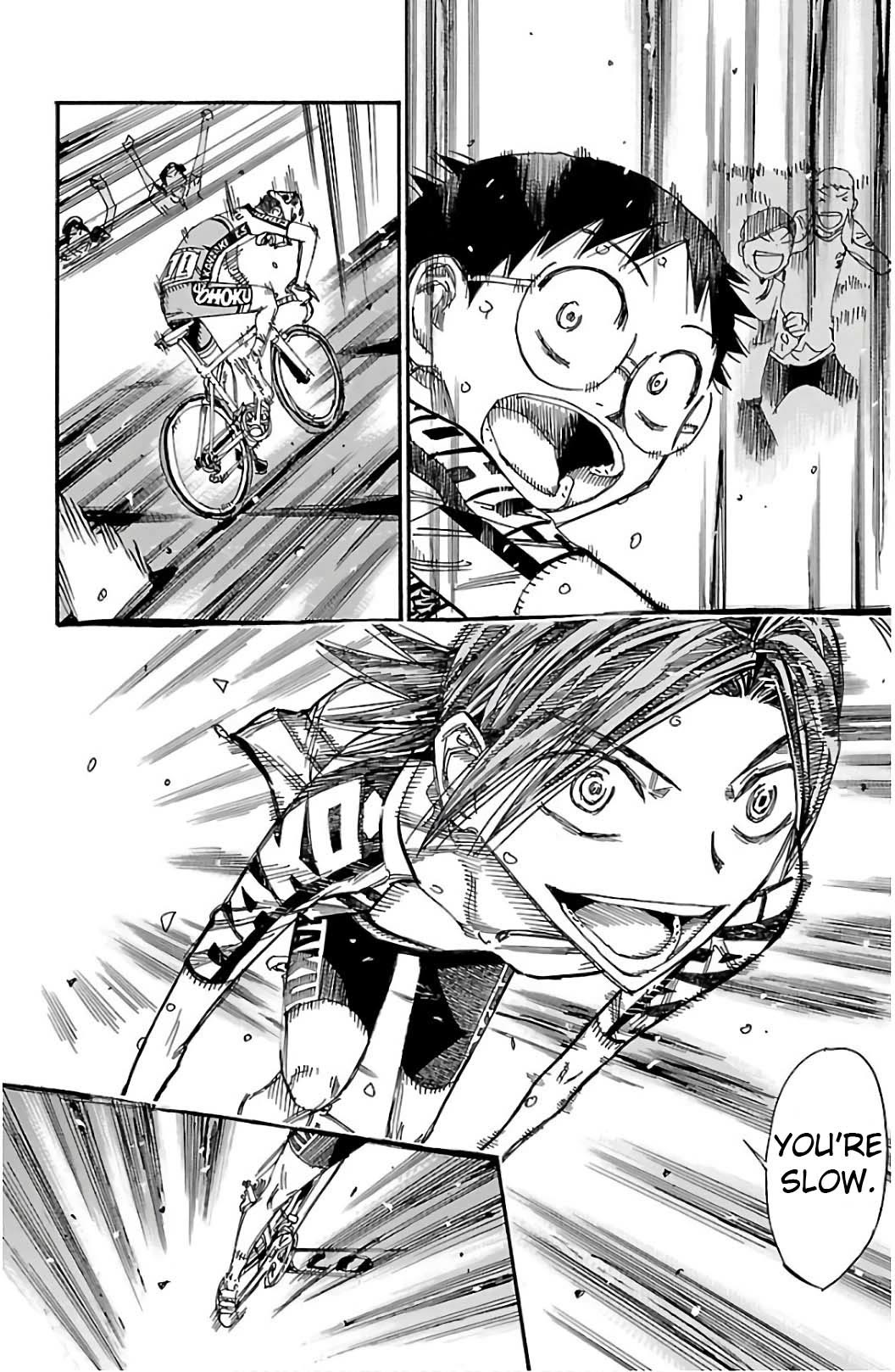 Yowamushi Pedal Chapter 524 page 18 - Chapter 524: Manami Flies