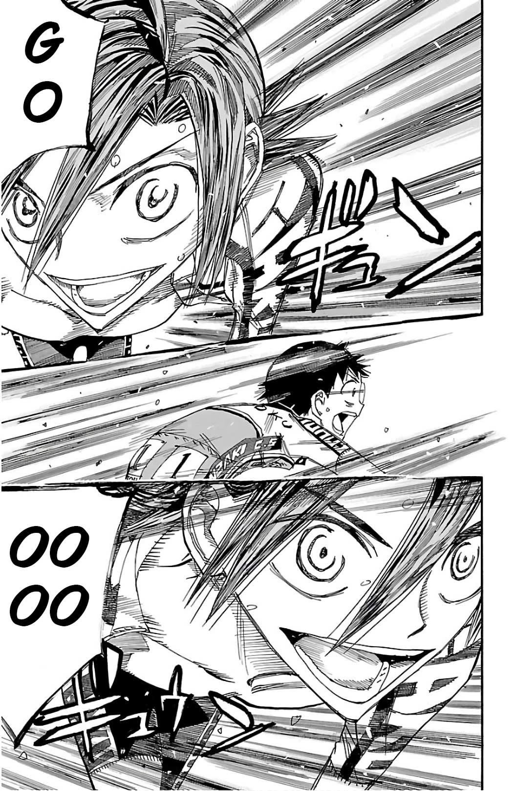 Yowamushi Pedal Chapter 524 page 19 - Chapter 524: Manami Flies