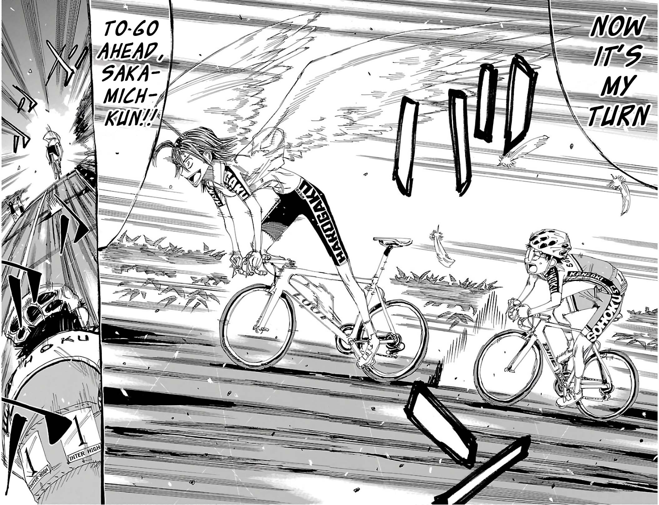 Yowamushi Pedal Chapter 524 page 21 - Chapter 524: Manami Flies