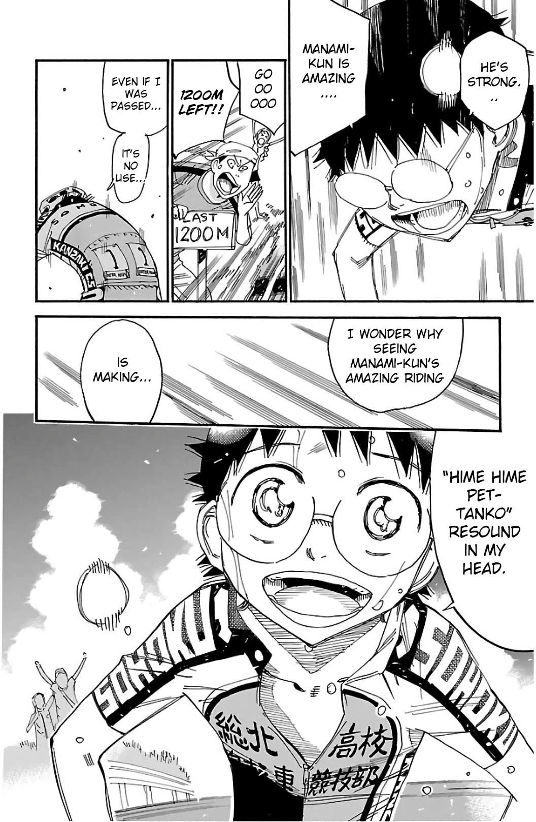 Yowamushi Pedal Chapter 524 page 24 - Chapter 524: Manami Flies
