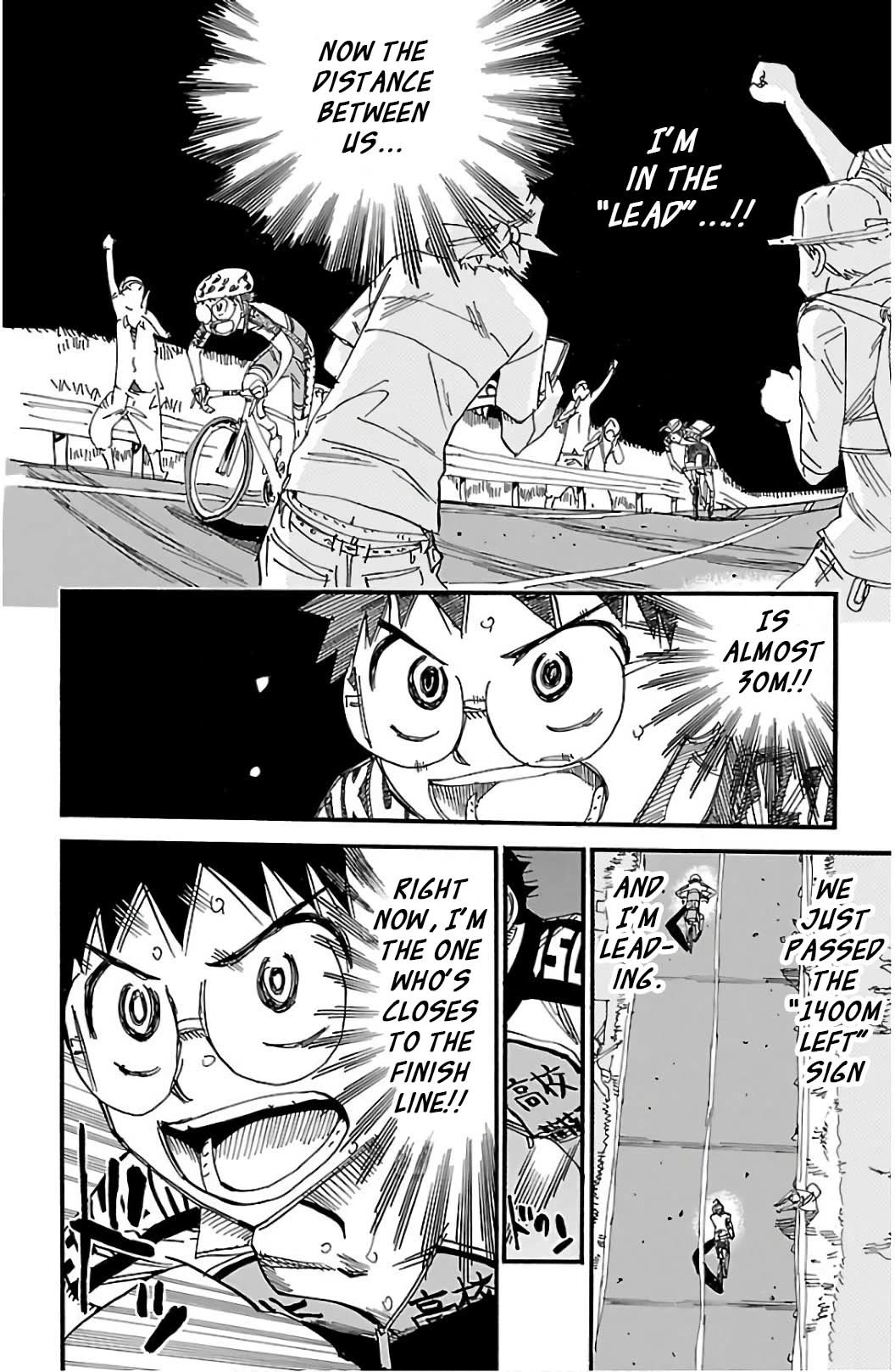 Yowamushi Pedal Chapter 524 page 5 - Chapter 524: Manami Flies