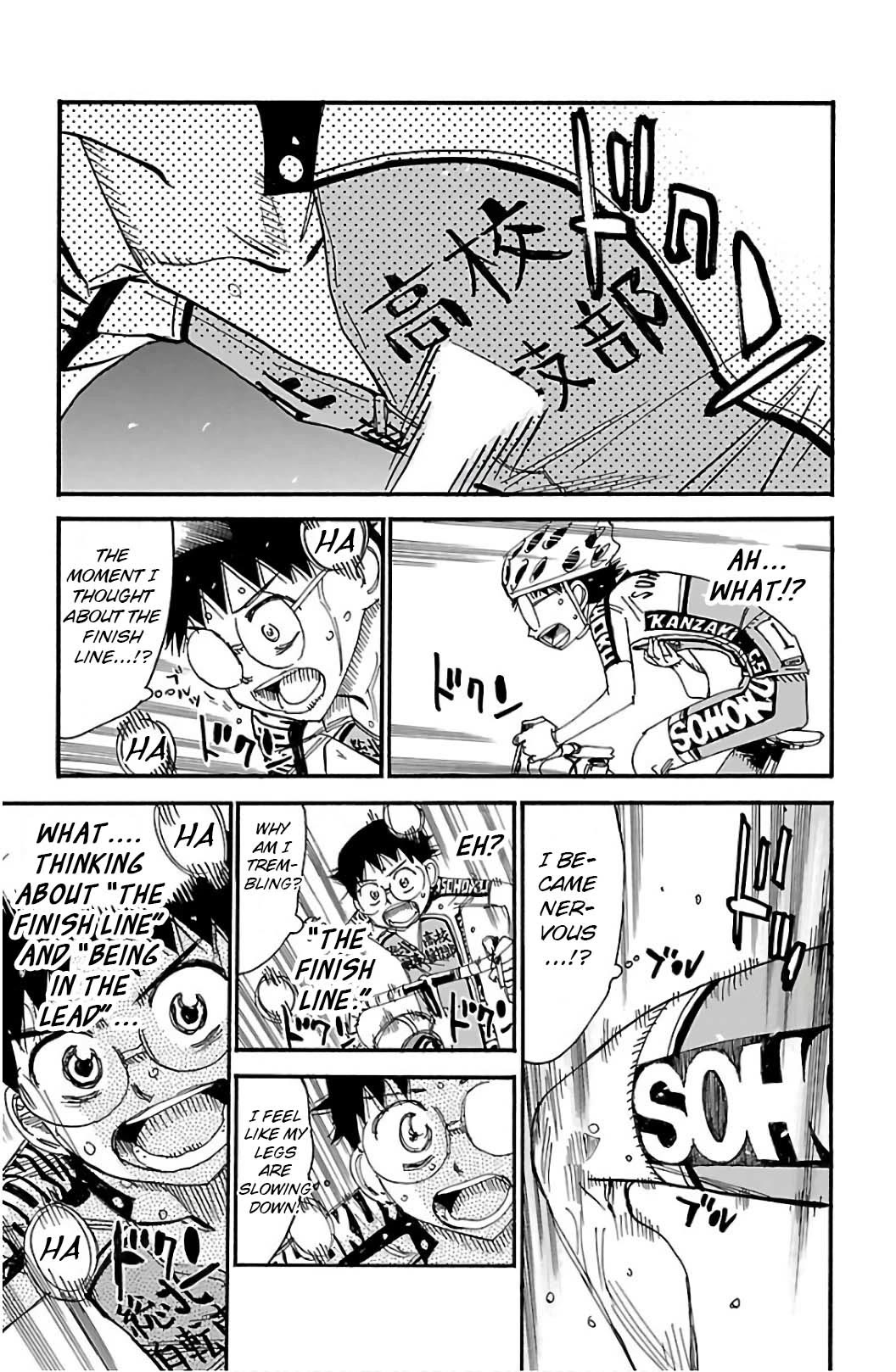 Yowamushi Pedal Chapter 524 page 6 - Chapter 524: Manami Flies