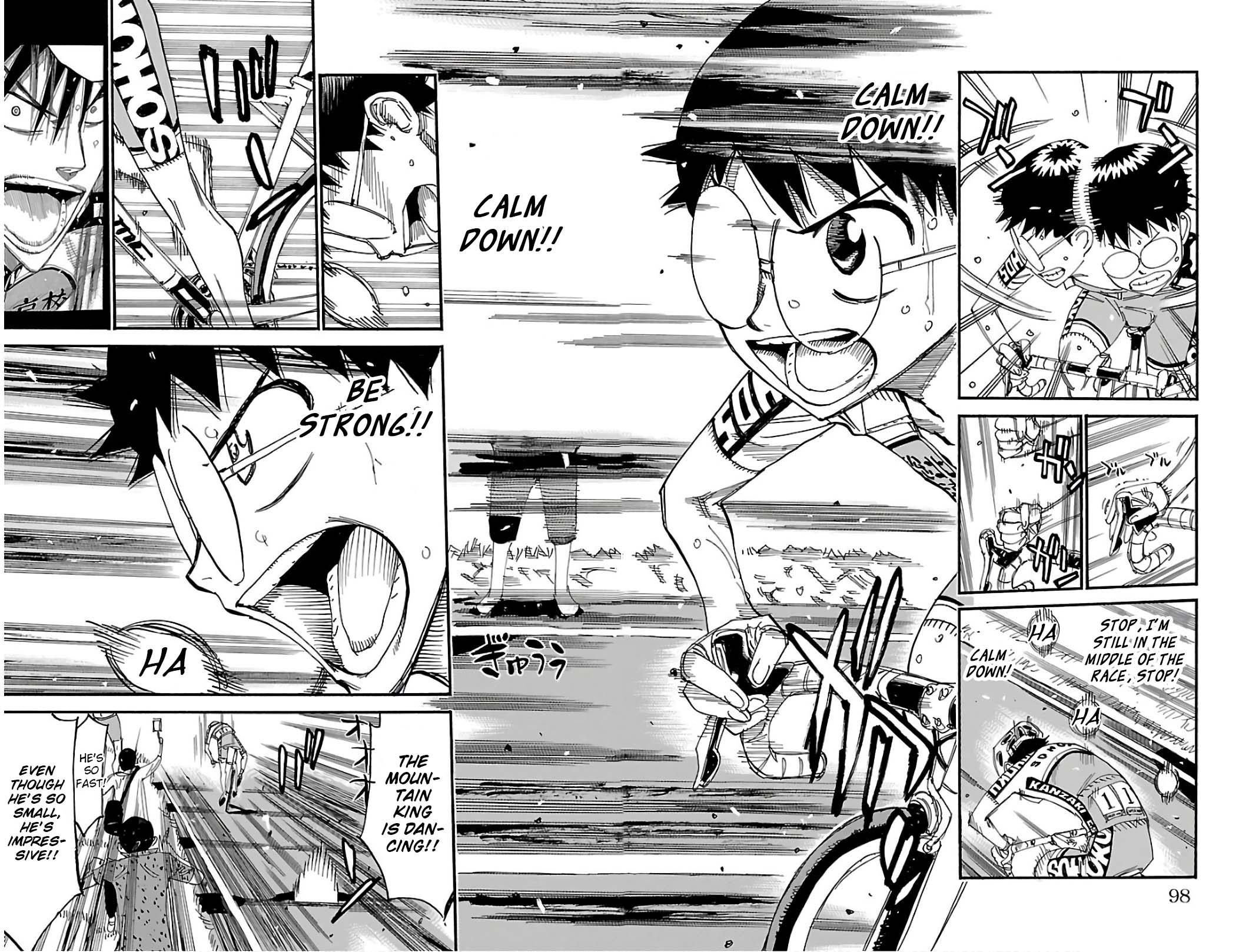 Yowamushi Pedal Chapter 524 page 7 - Chapter 524: Manami Flies