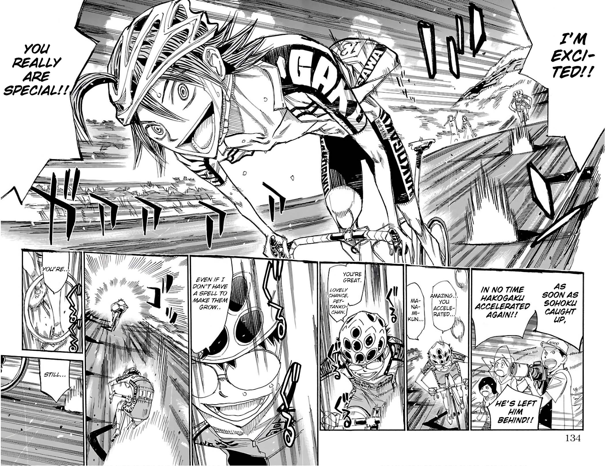 Yowamushi Pedal Chapter 525 page 11 - Chapter 525: Humming