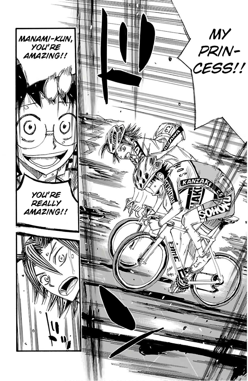 Yowamushi Pedal Chapter 525 page 12 - Chapter 525: Humming